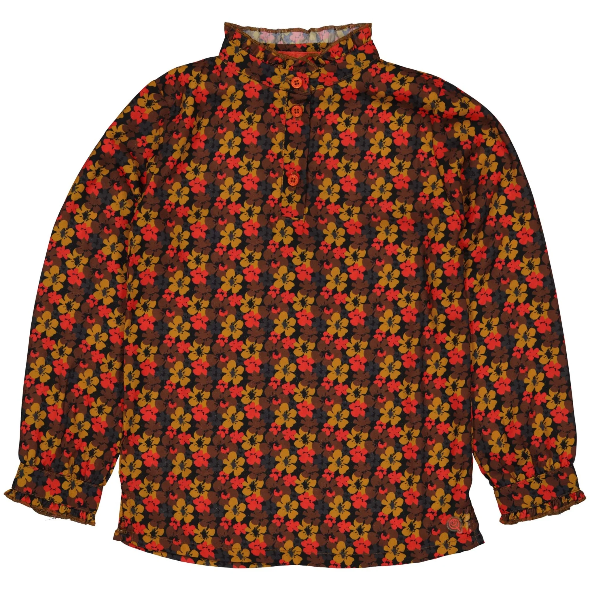 Afbeelding van Quapi Meisjes blouse rene aop flower