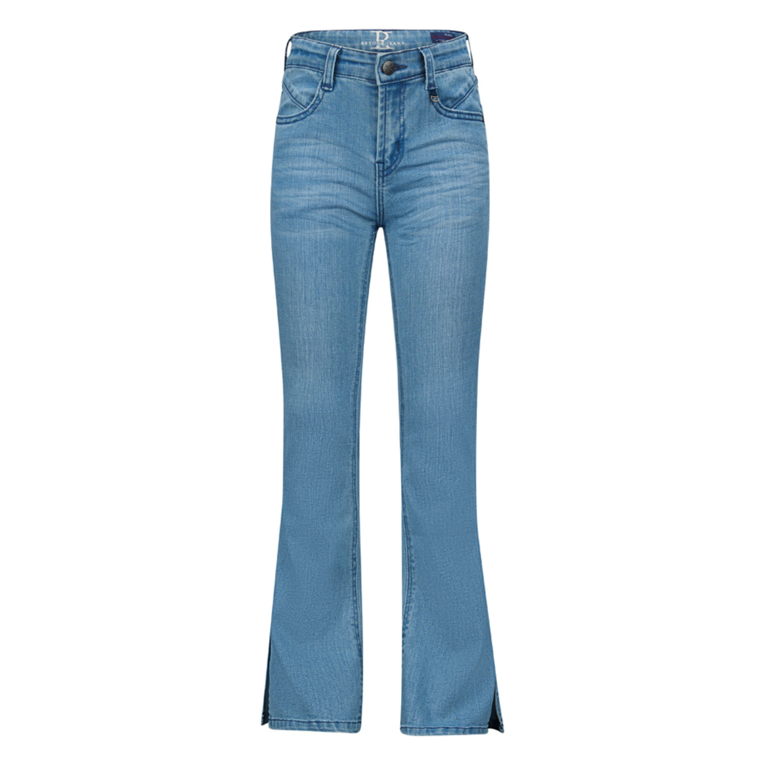 Afbeelding van Retour Meiden flared pants jeans anouk light indigo denim