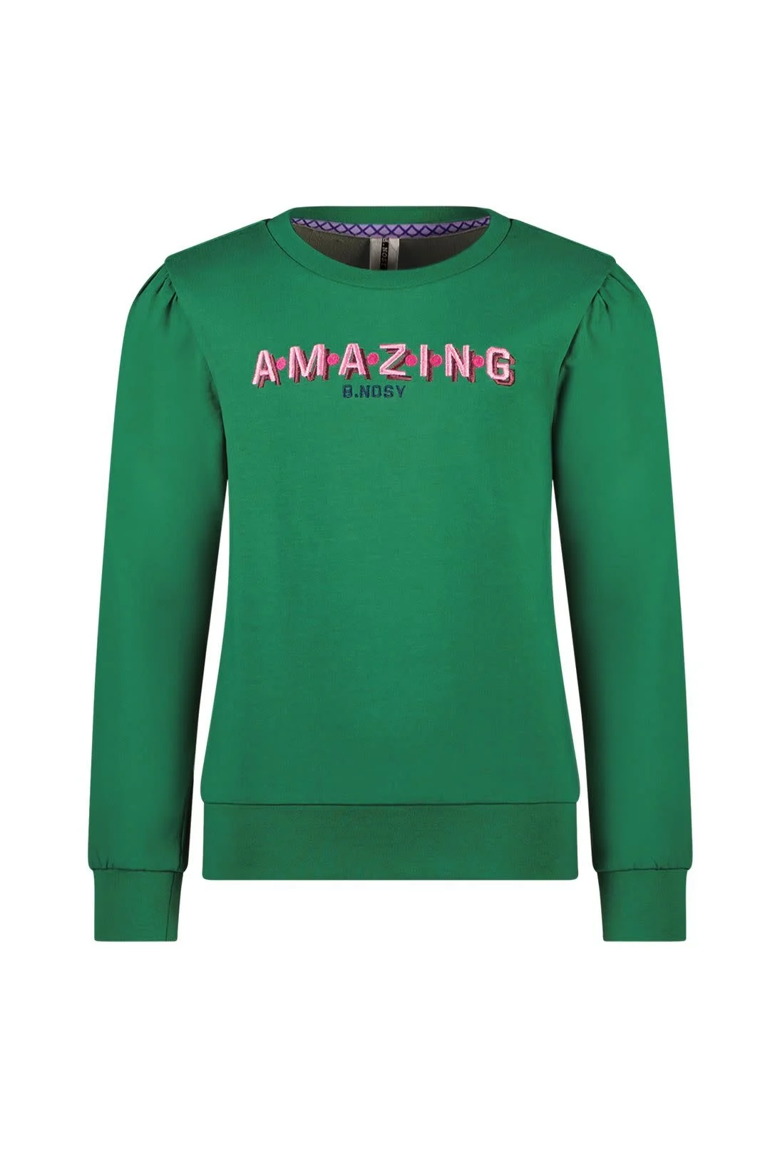 Afbeelding van B.Nosy Meisjes sweater elise emerald