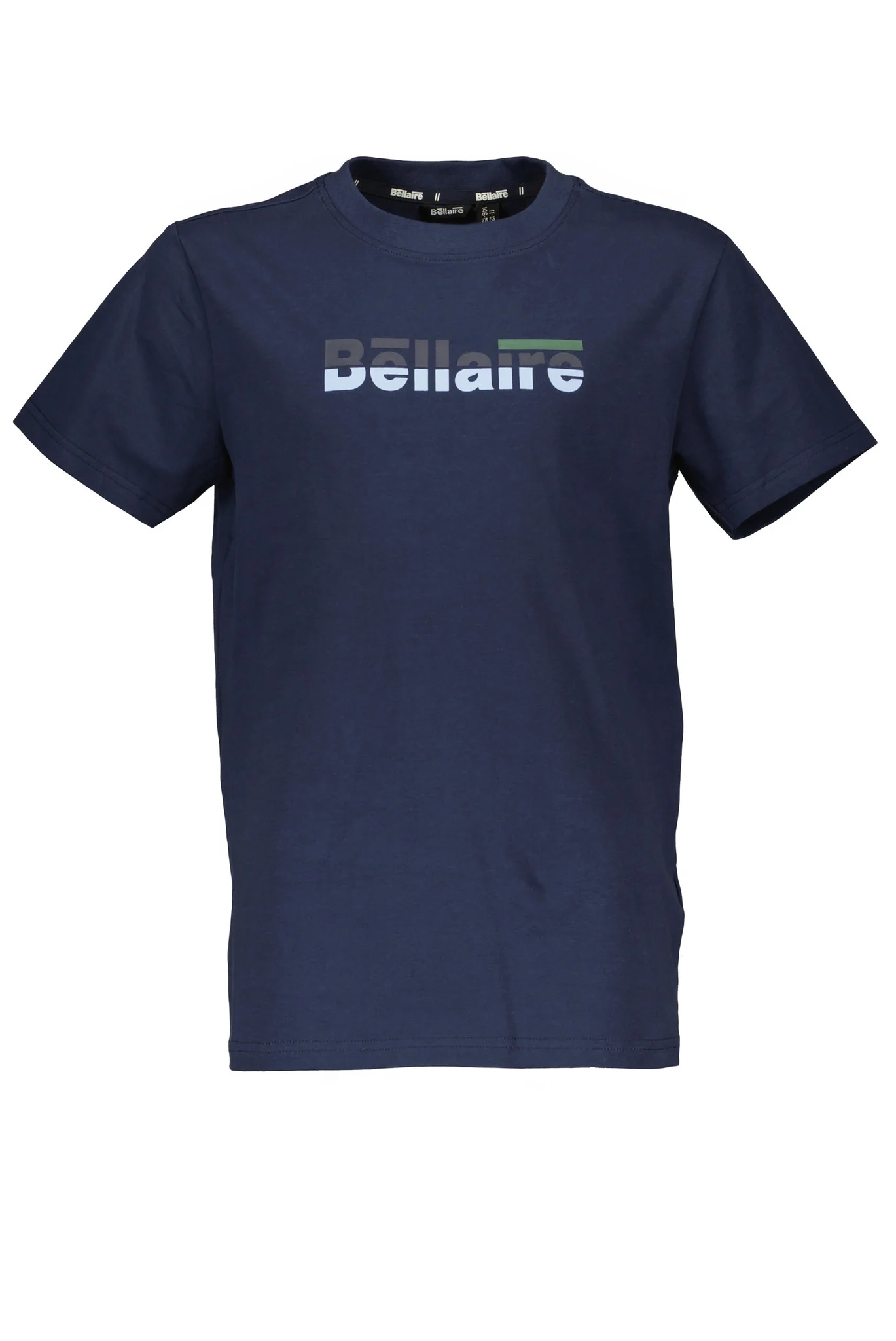 Afbeelding van Bellaire Jongens t-shirt met logo navy blazer