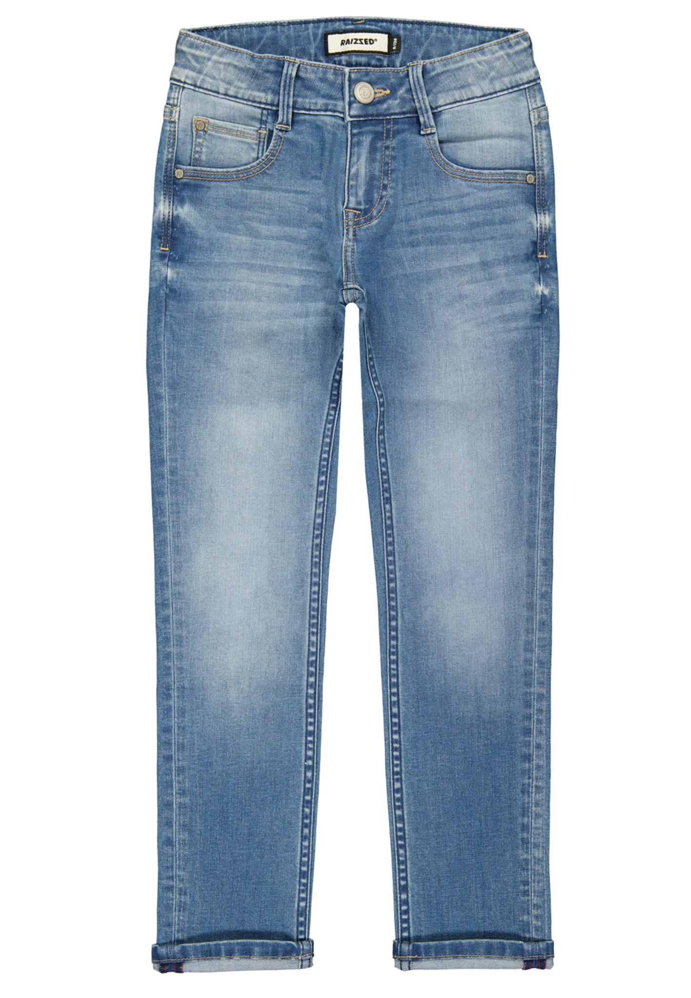 Afbeelding van Raizzed Jongens jeans santiago slim fit mid blue