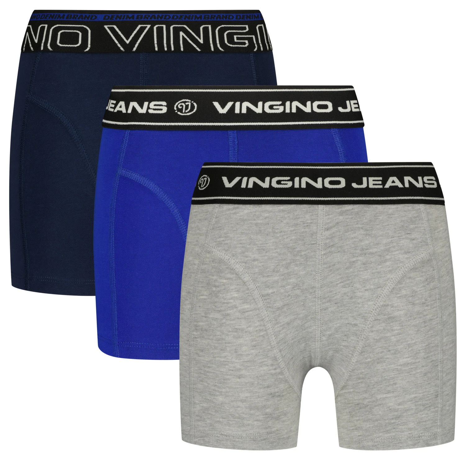 Afbeelding van Vingino Jongens ondergoed 3-pack boxers solid