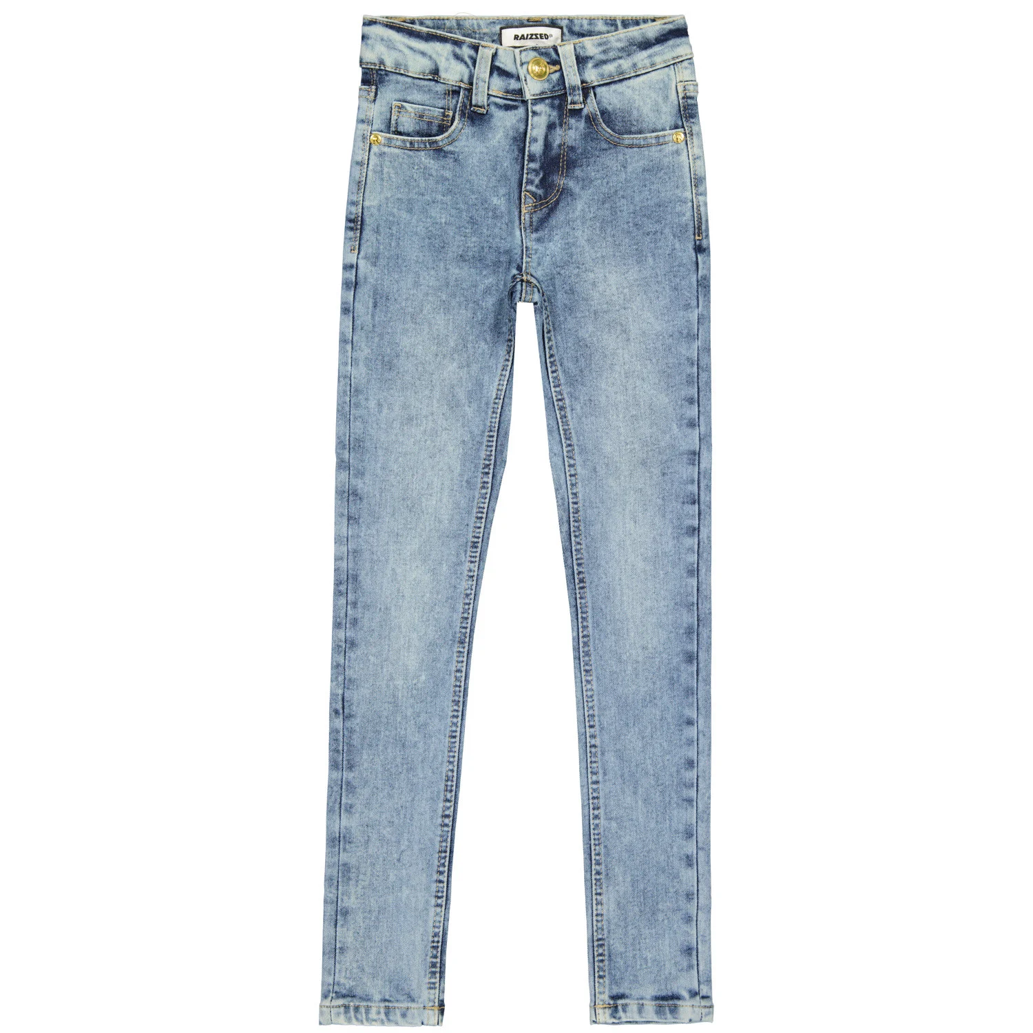 Afbeelding van Raizzed Meiden jeans chelsea super skinny fit vintage blue