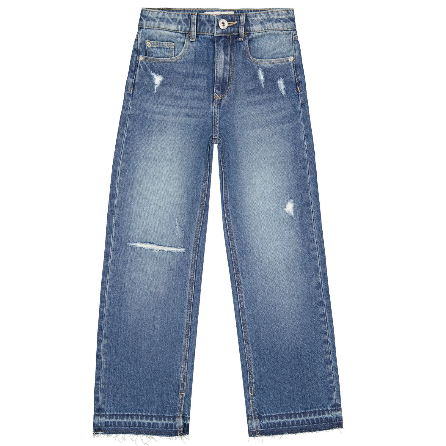 Afbeelding van Vingino Meiden jeans wide leg fit cato blue vintage