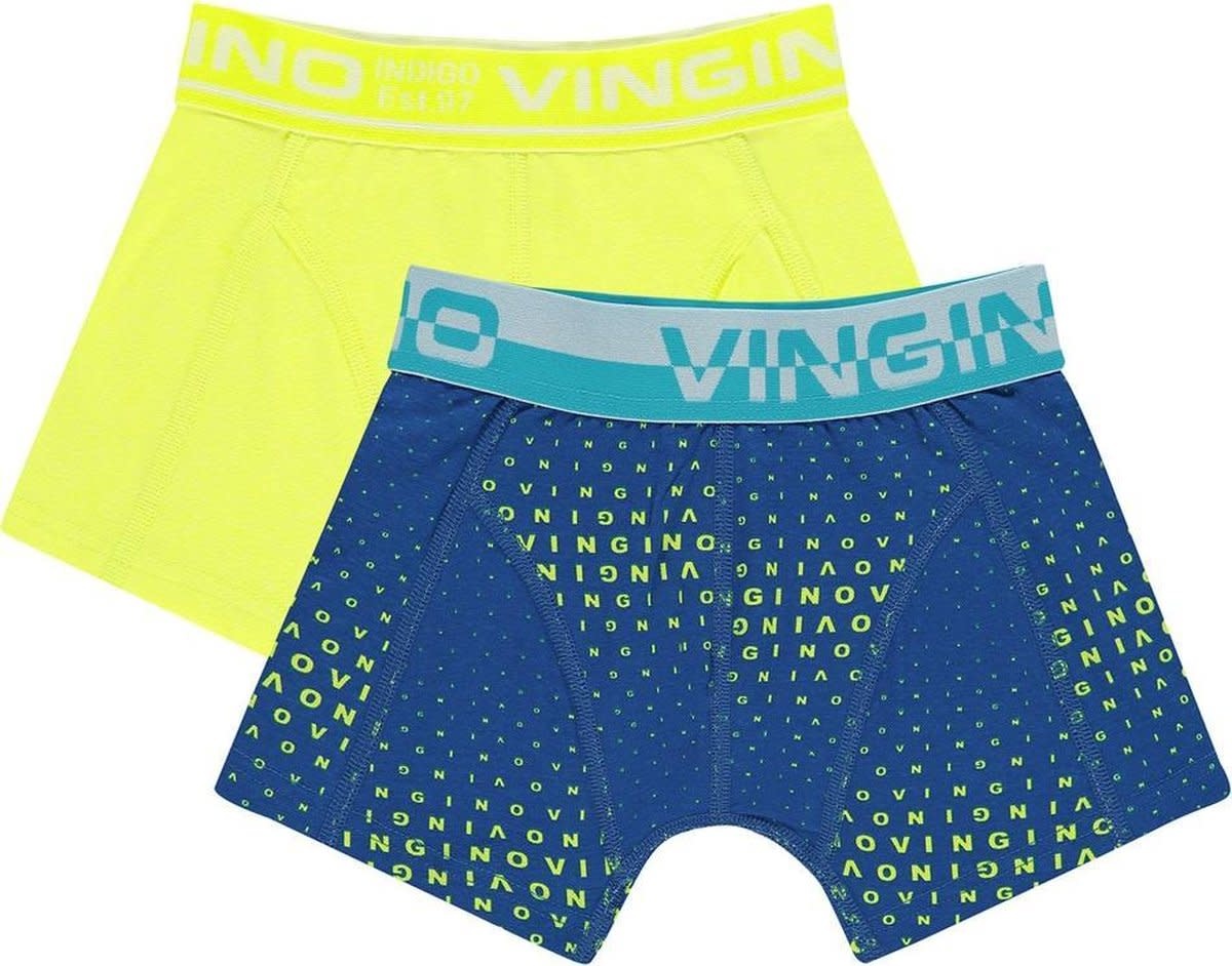 Afbeelding van Vingino Jongens ondergoed boxers 2-pack letter