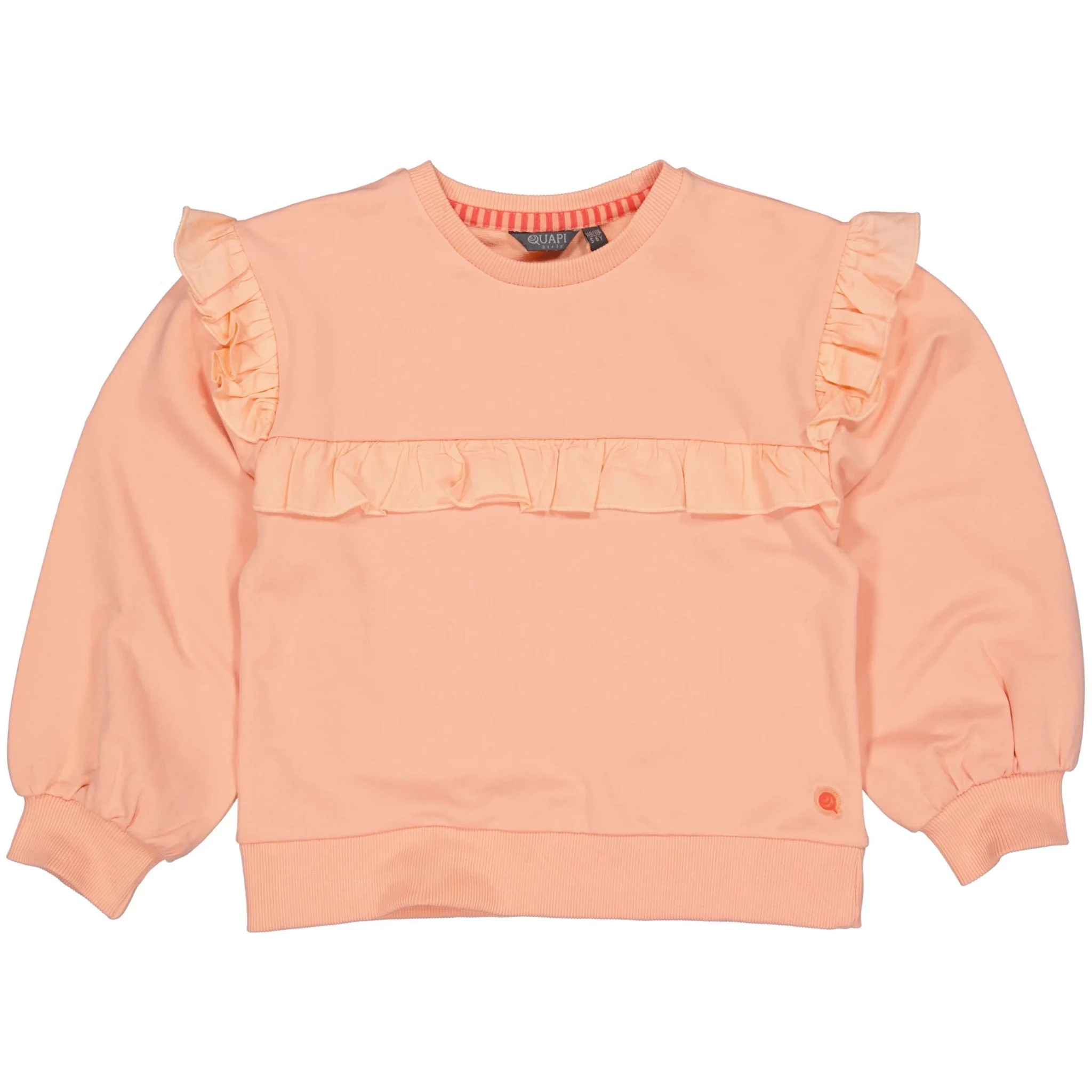 Afbeelding van Quapi Meisjes sweater qtess peach