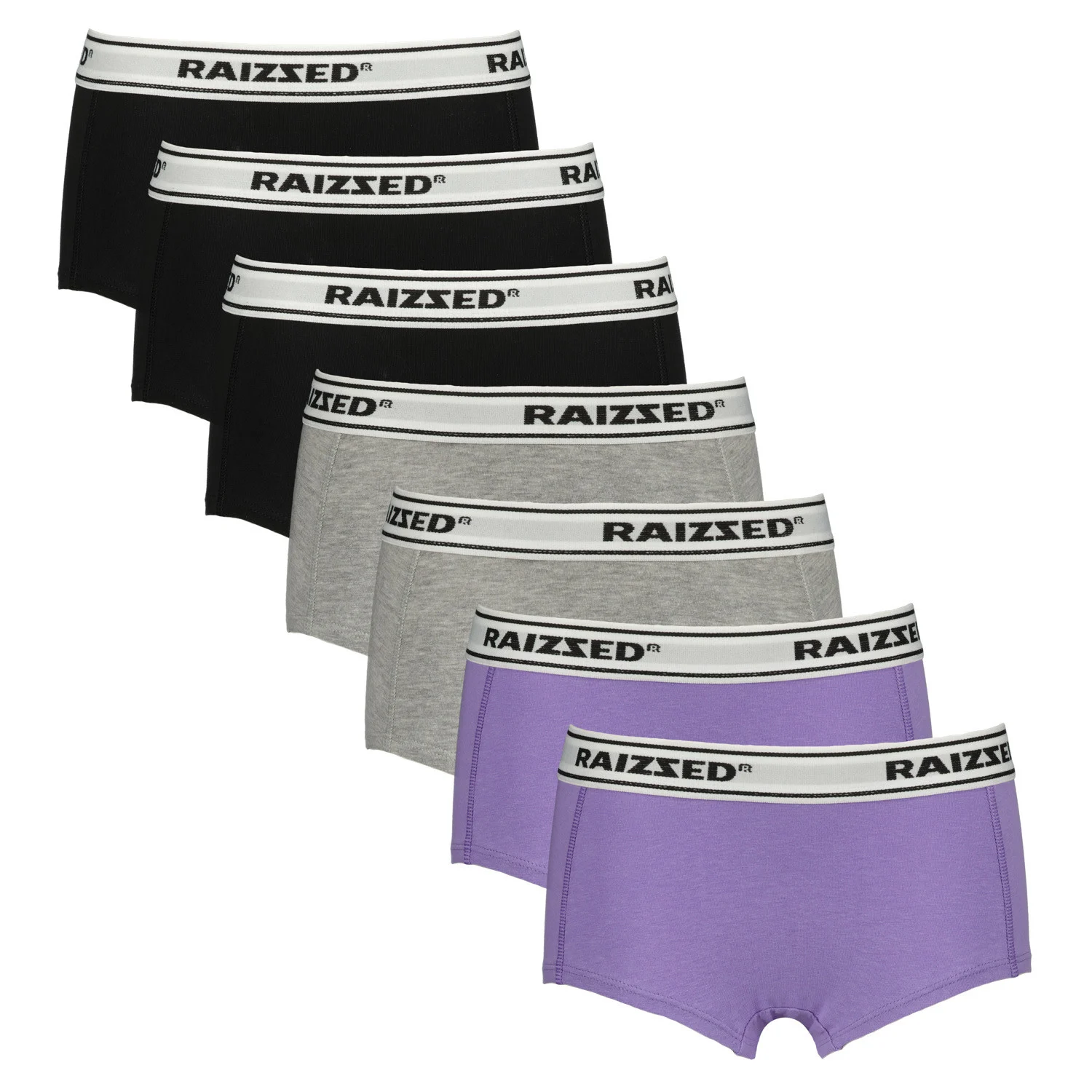 Afbeelding van Raizzed Meiden ondergoed 7-pack boxers nora multi