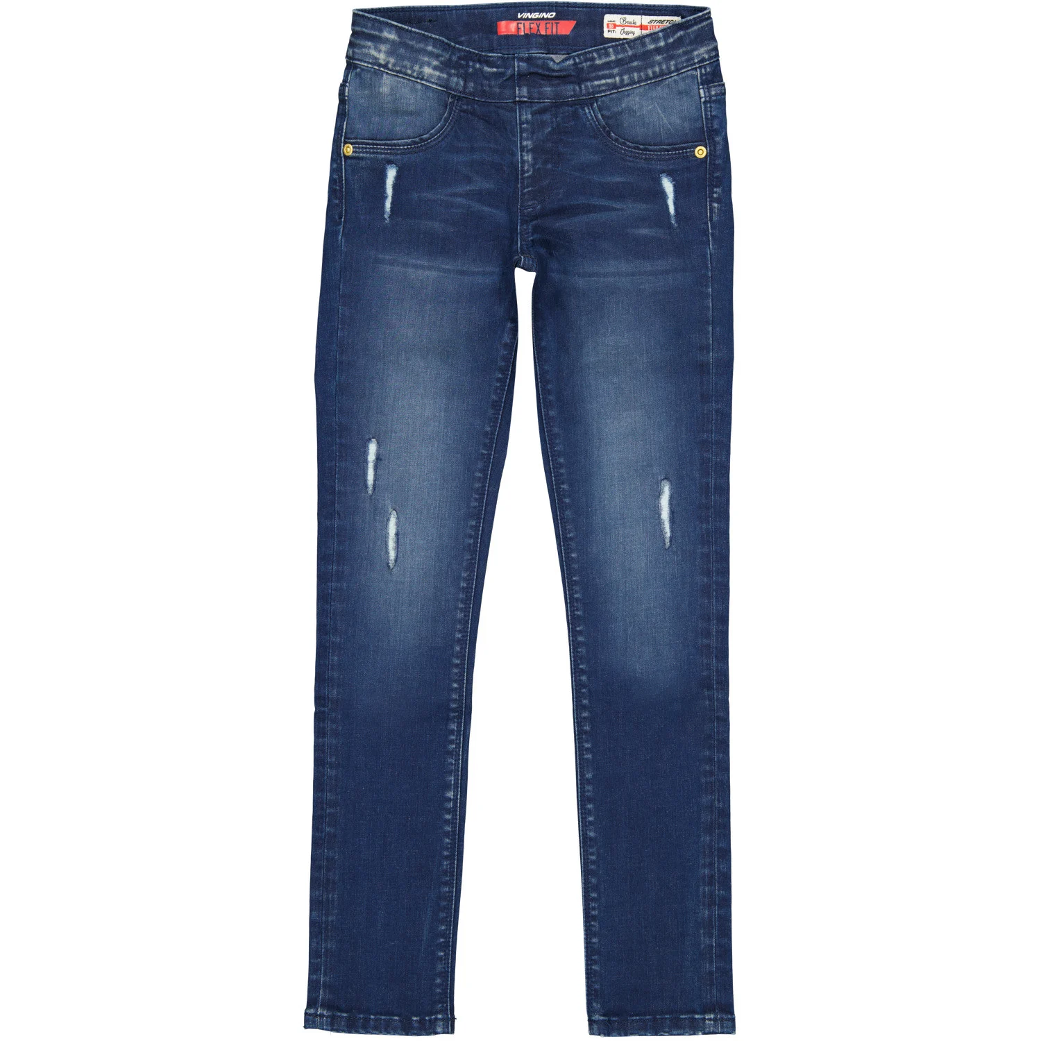 Afbeelding van Vingino Meiden jeans super skinny flex fit bracha dark vintage