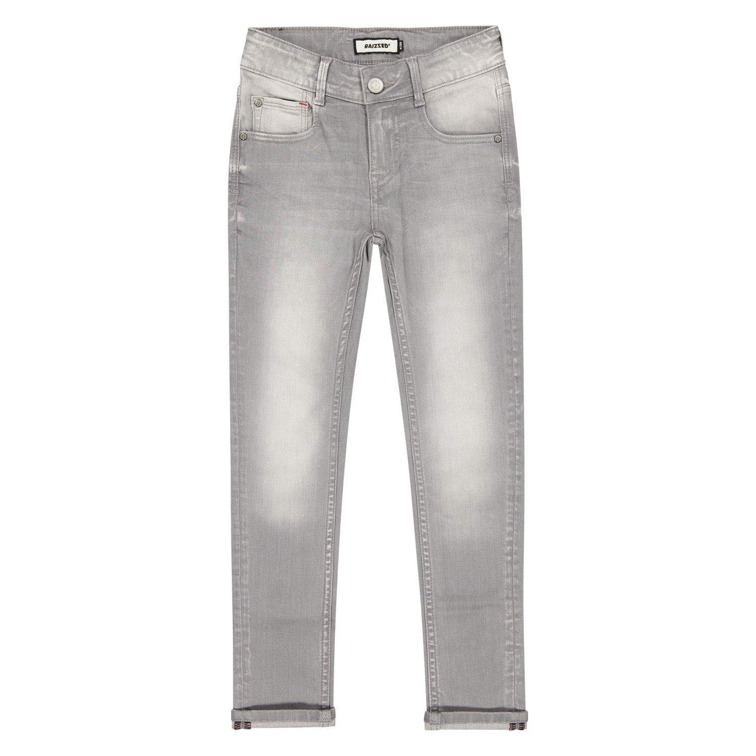 Afbeelding van Raizzed Jongens jeans tokyo skinny fit mid grey stone