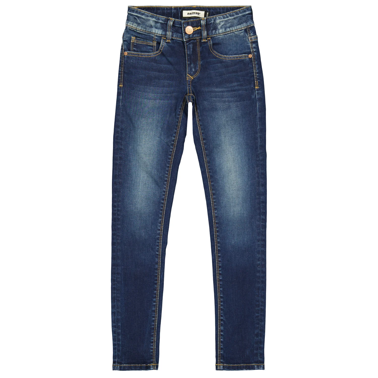Afbeelding van Raizzed Meiden jeans adelaide super skinny fit dark blue stone