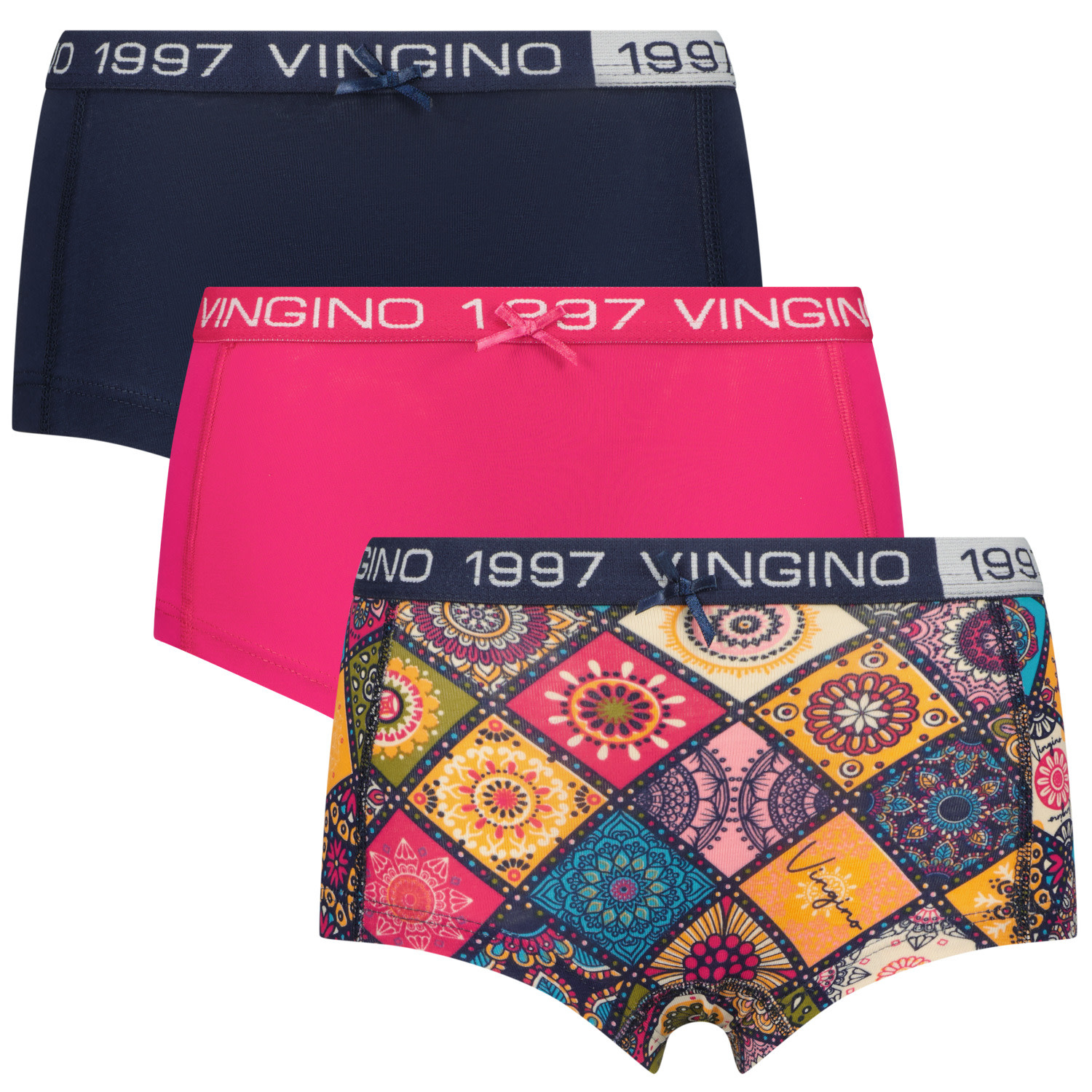 Afbeelding van Vingino Meiden ondergoed 3-pack boxers mandala