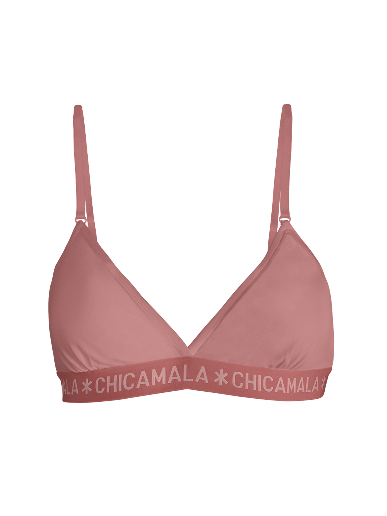 Afbeelding van Muchachomalo Ladies triangle top solid marlyn