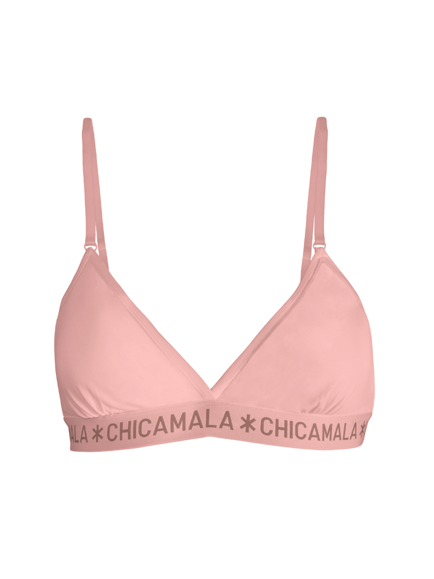 Afbeelding van Muchachomalo Ladies triangle top solid pastelc