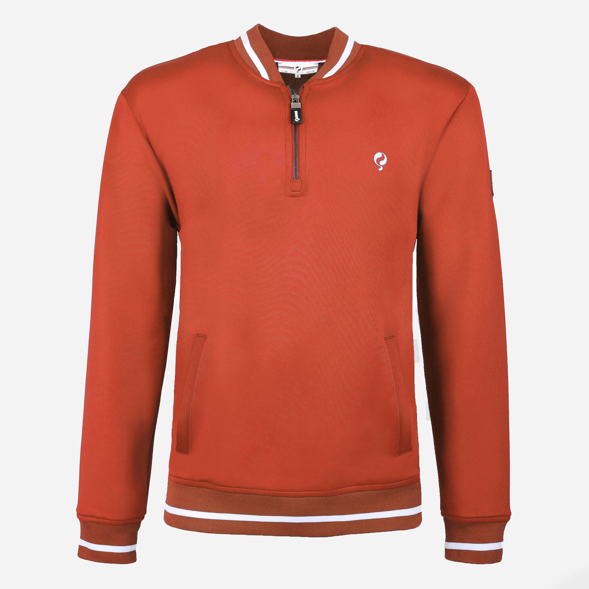 Q1905 Scuba half zip trui mill helder