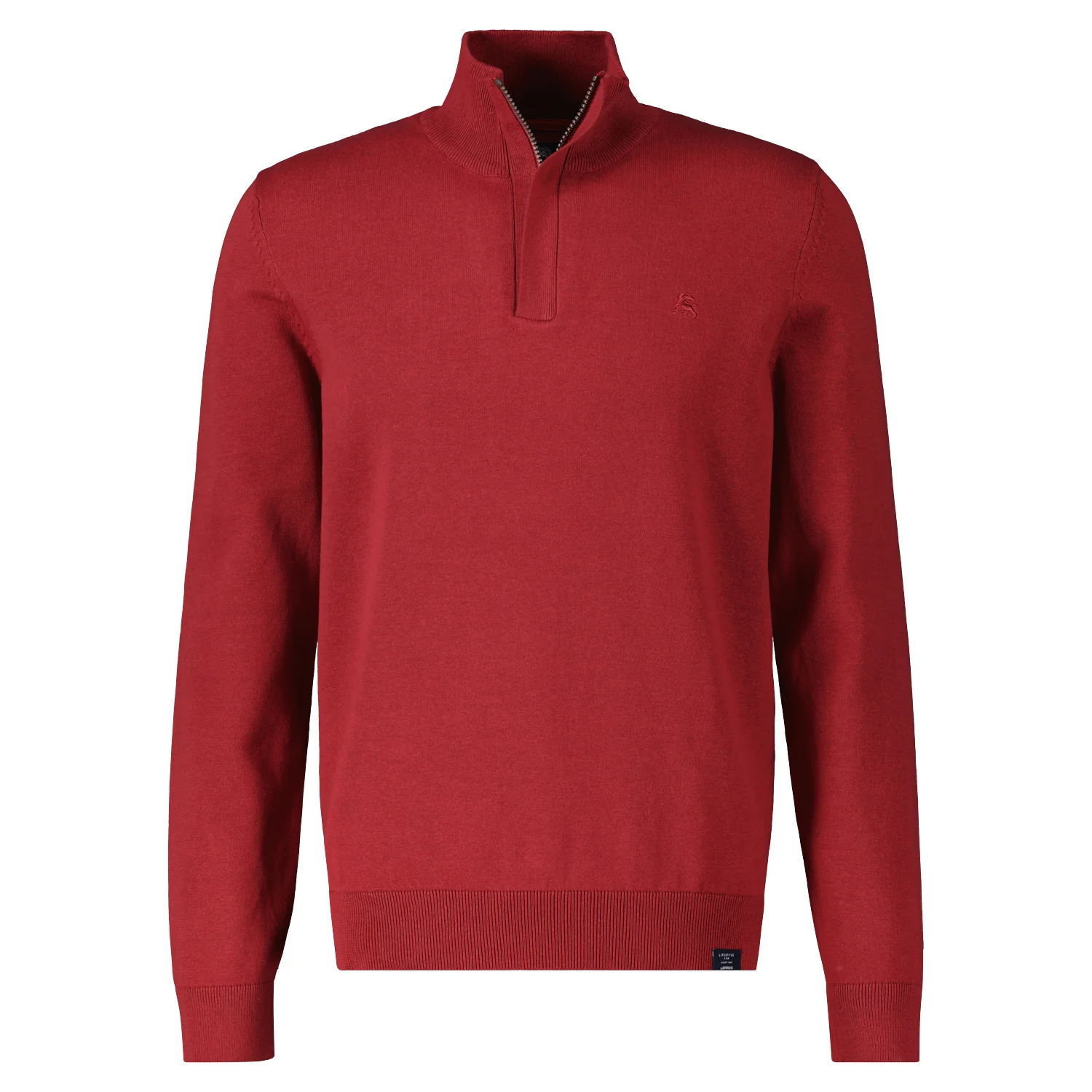 Lerros Heren trui 23n54331 360 ruby red