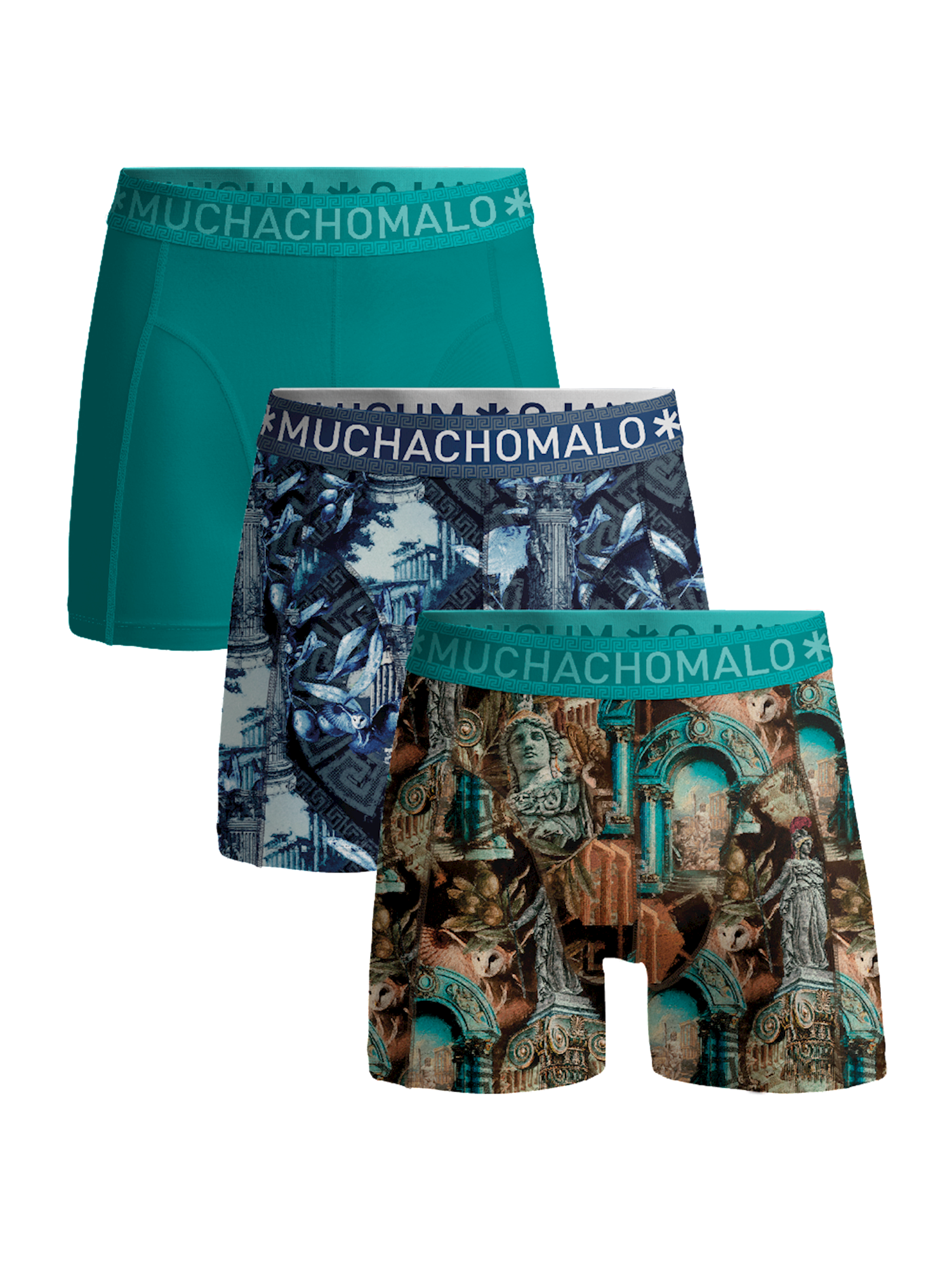Afbeelding van Muchachomalo Boys 3-pack boxer shorts athens