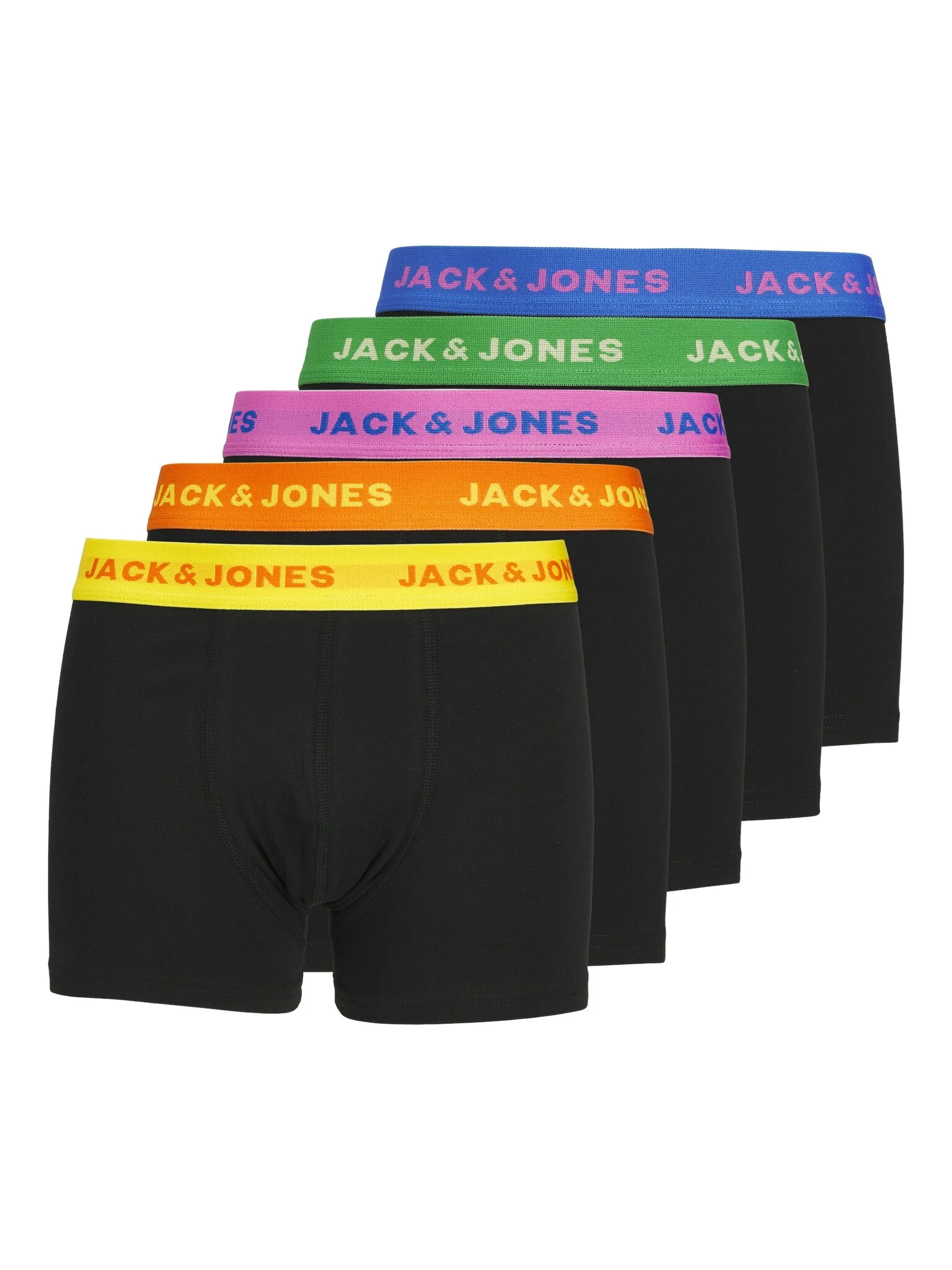 Afbeelding van Jack & Jones Boxershorts jongens trunks jacleo 5-pack