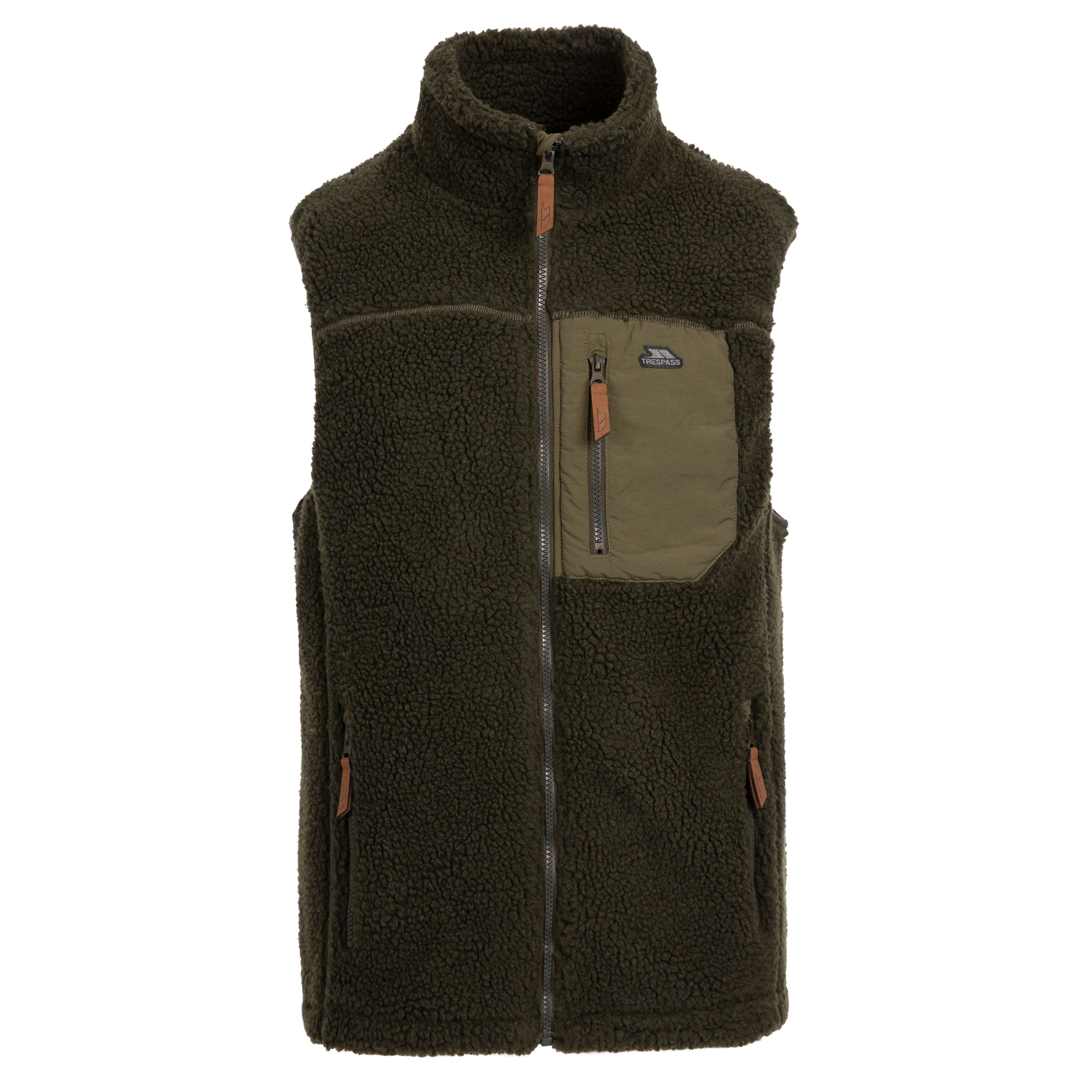 Trespass Heren buckless fleece gilet