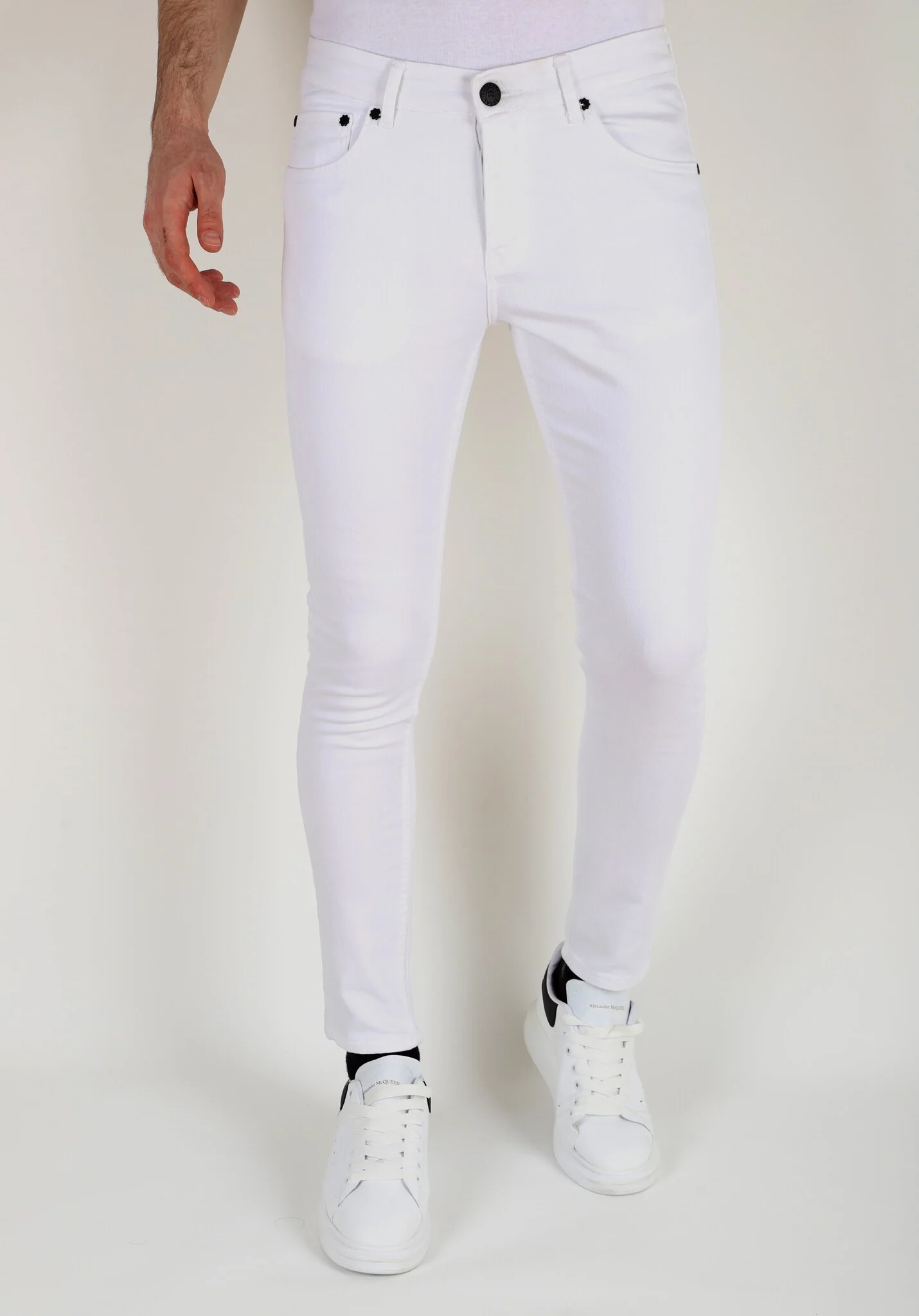 True Rise Nette te slim fit spijkerbroek met stretch dp106