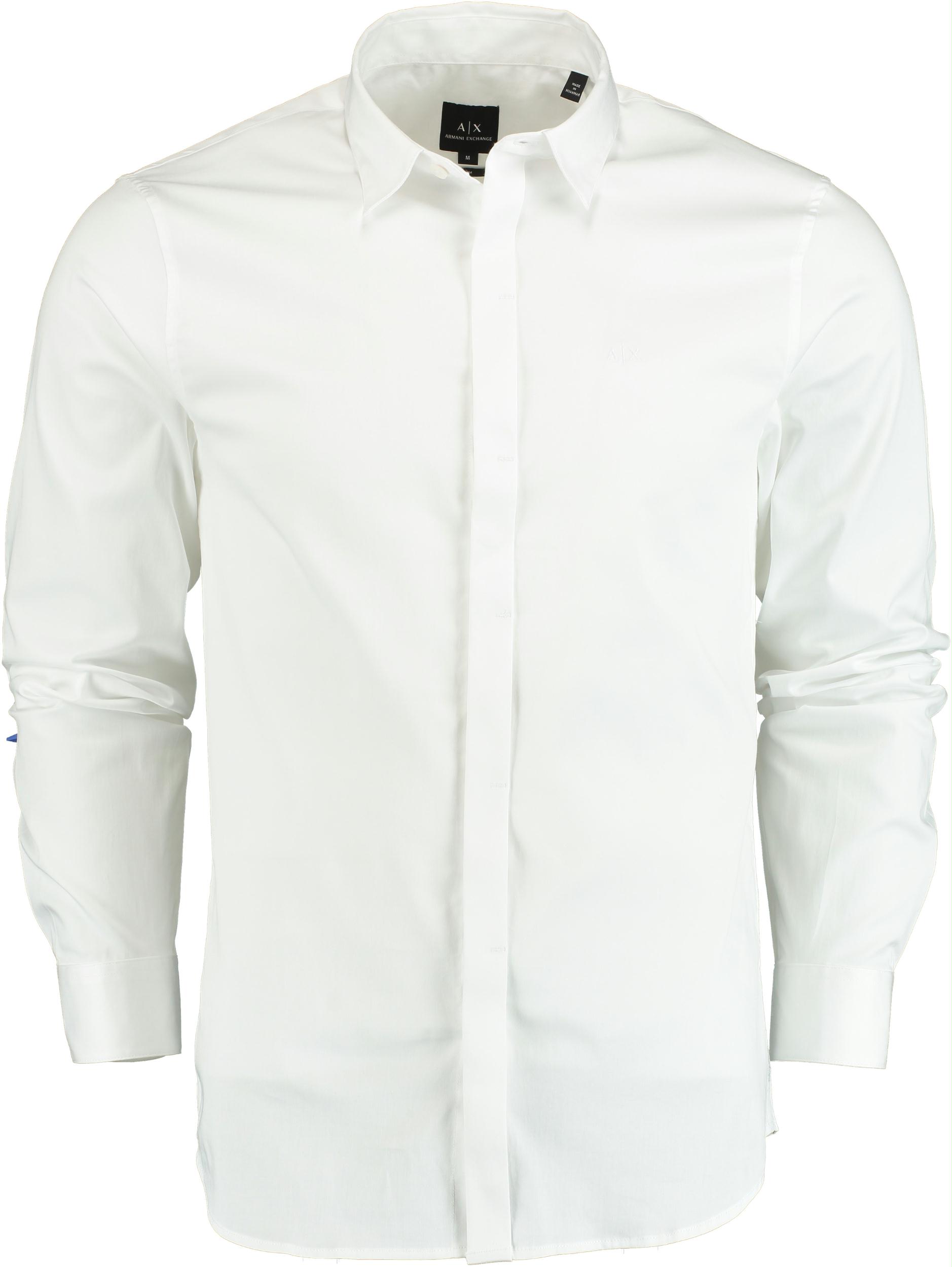 Afbeelding van Armani Exchange Casual hemd lange mouw overhemd stretch slim fit 8nzcbd.zn10z/0113