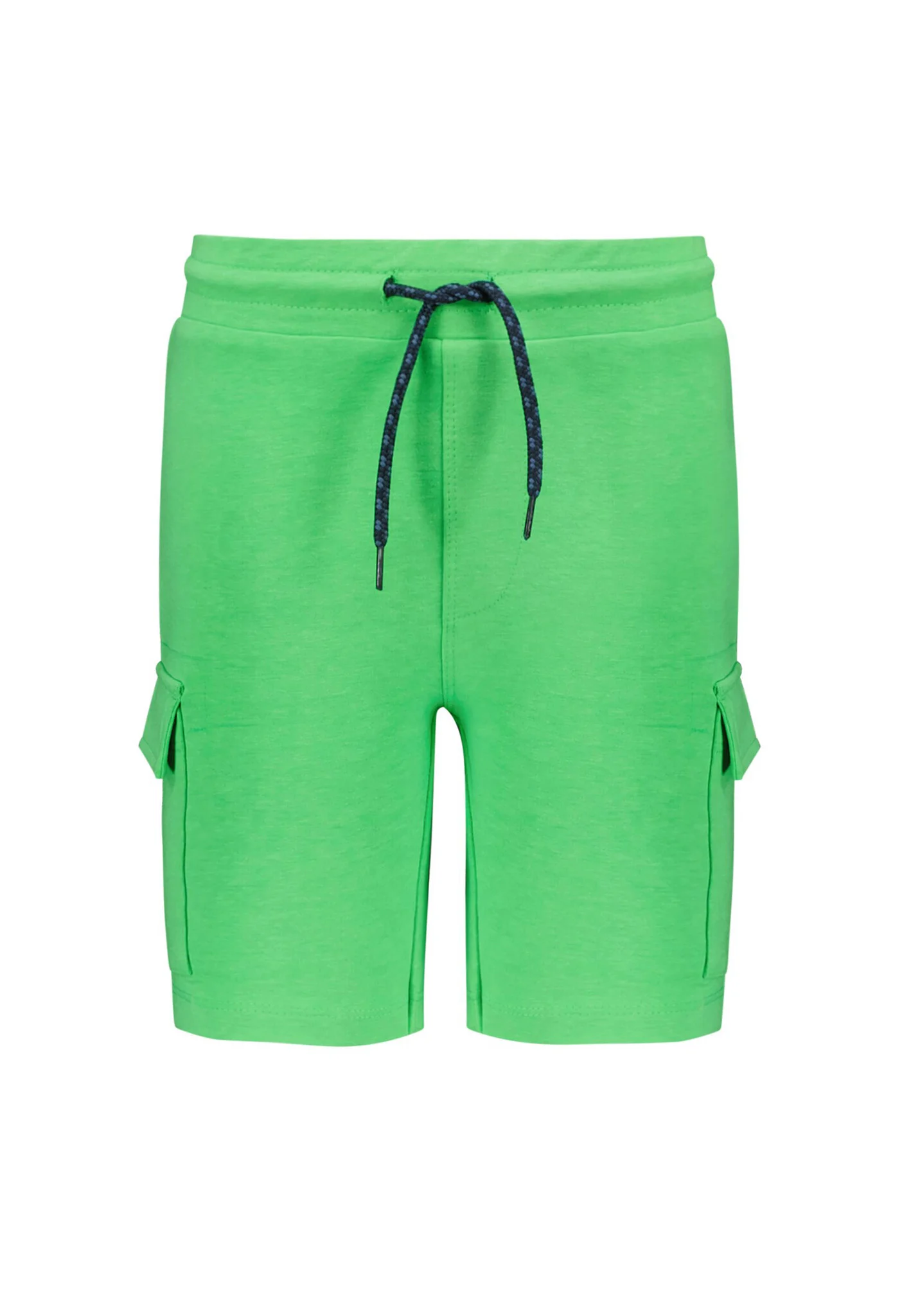 Afbeelding van B.Nosy Jongens korte joggingbroek met zijzakken bright green