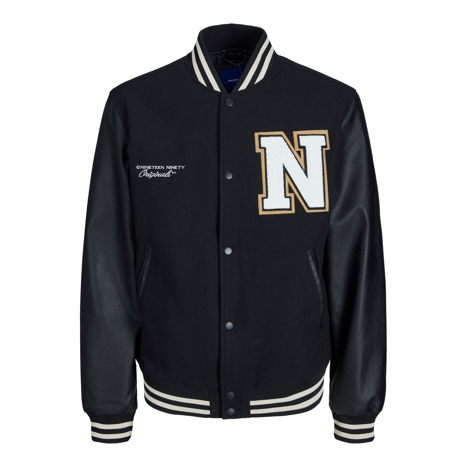 Jack & Jones College wool blend bomber