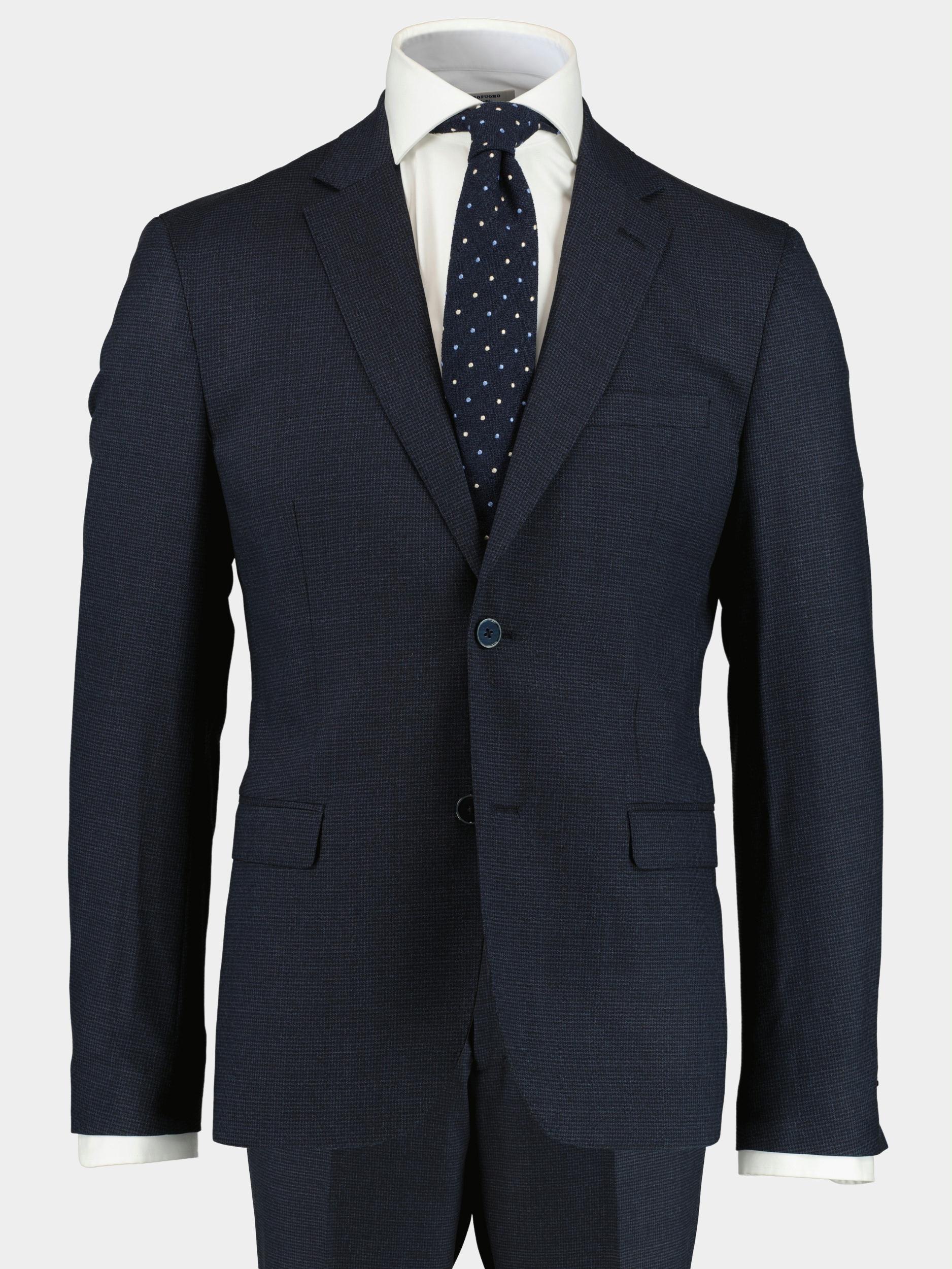 Afbeelding van Bos Bright Blue Kostuum toulon suit drop 8 223028to21sb/290 navy