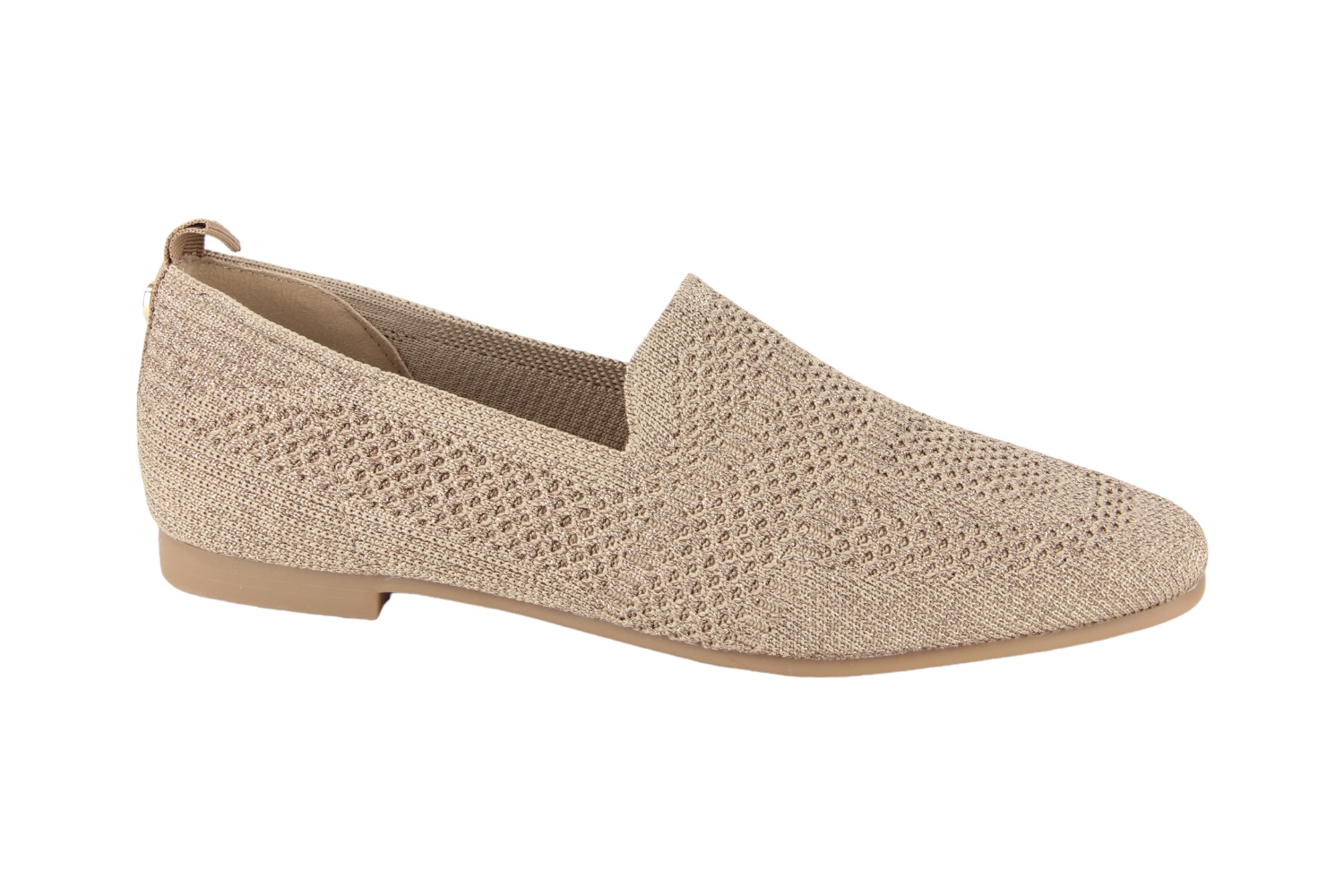 La Strada 2111884-4543 gold/silver dames instappers gekleed
