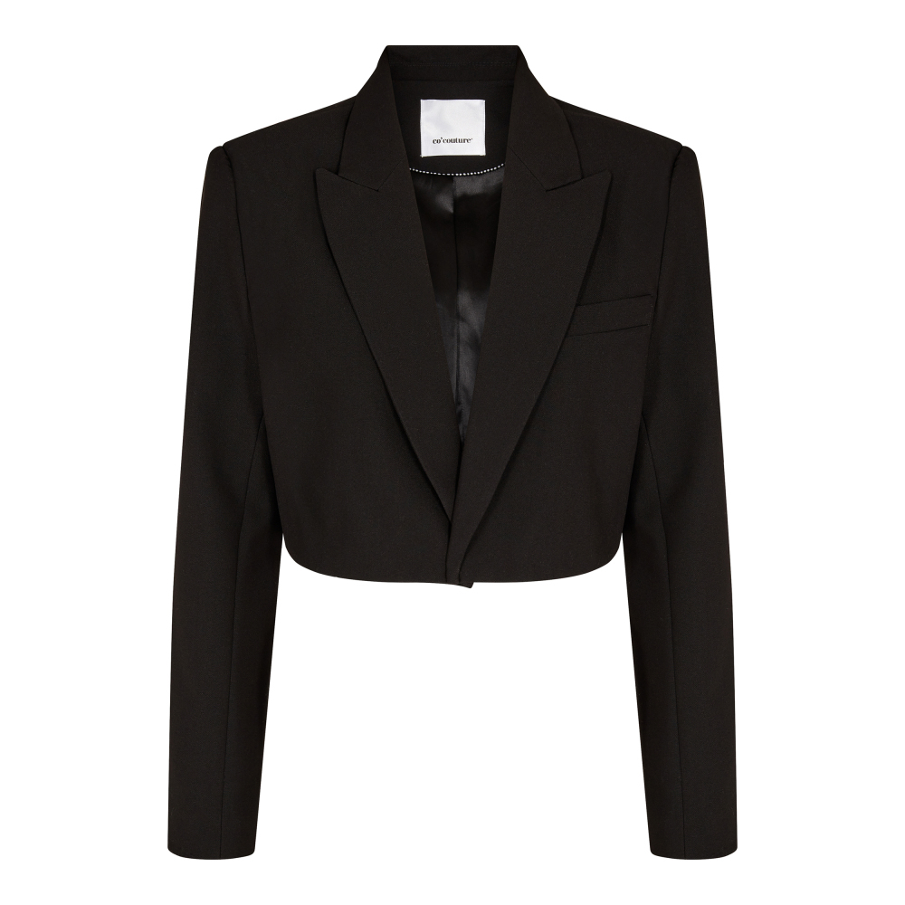 Afbeelding van Co'Couture Cc vola crop blazer zw