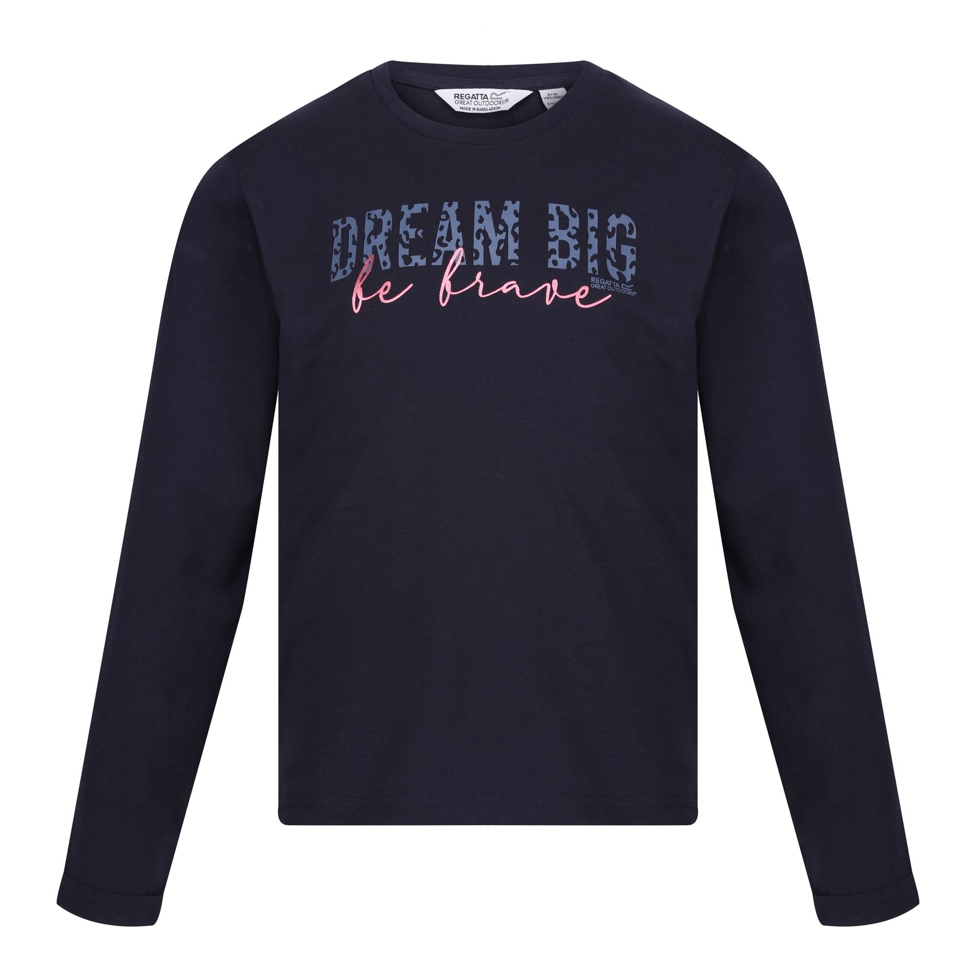 Regatta Wenbie iii dream big t-shirt met lange mouwen voor kinderen/kinderen