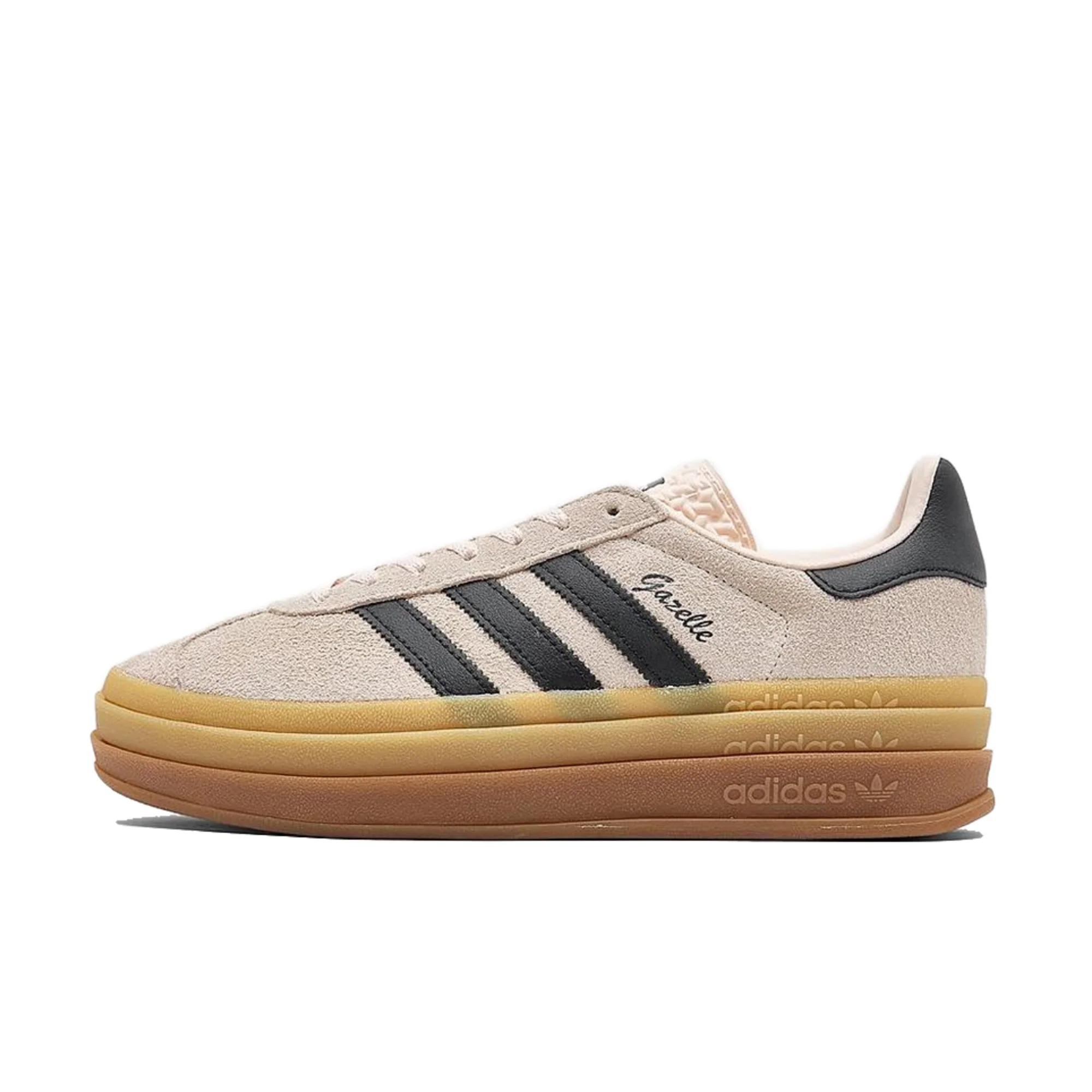 Adidas Gazelle bold wonder quartz black gum (w)