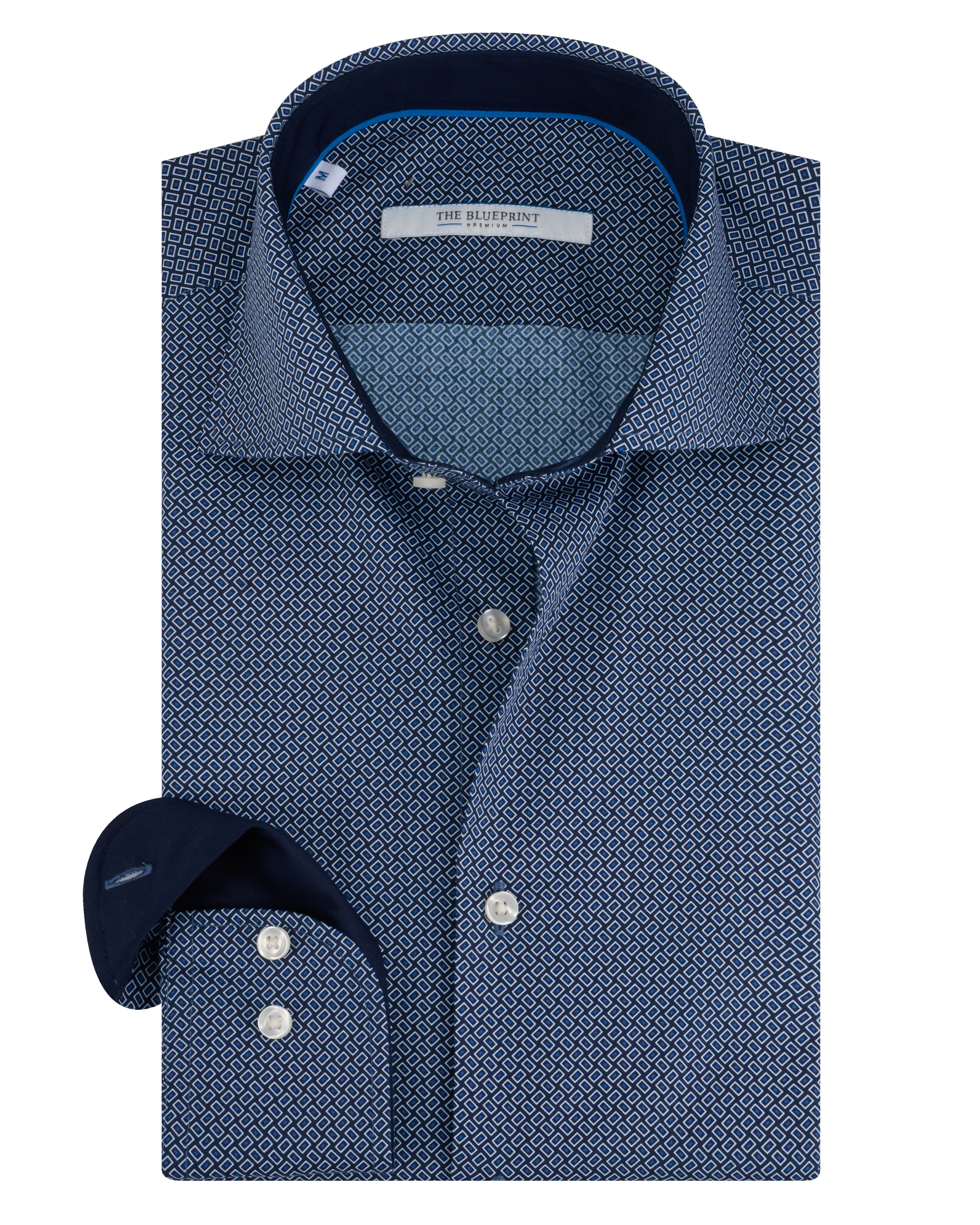 The Blueprint -trendy overhemd met lange mouwen