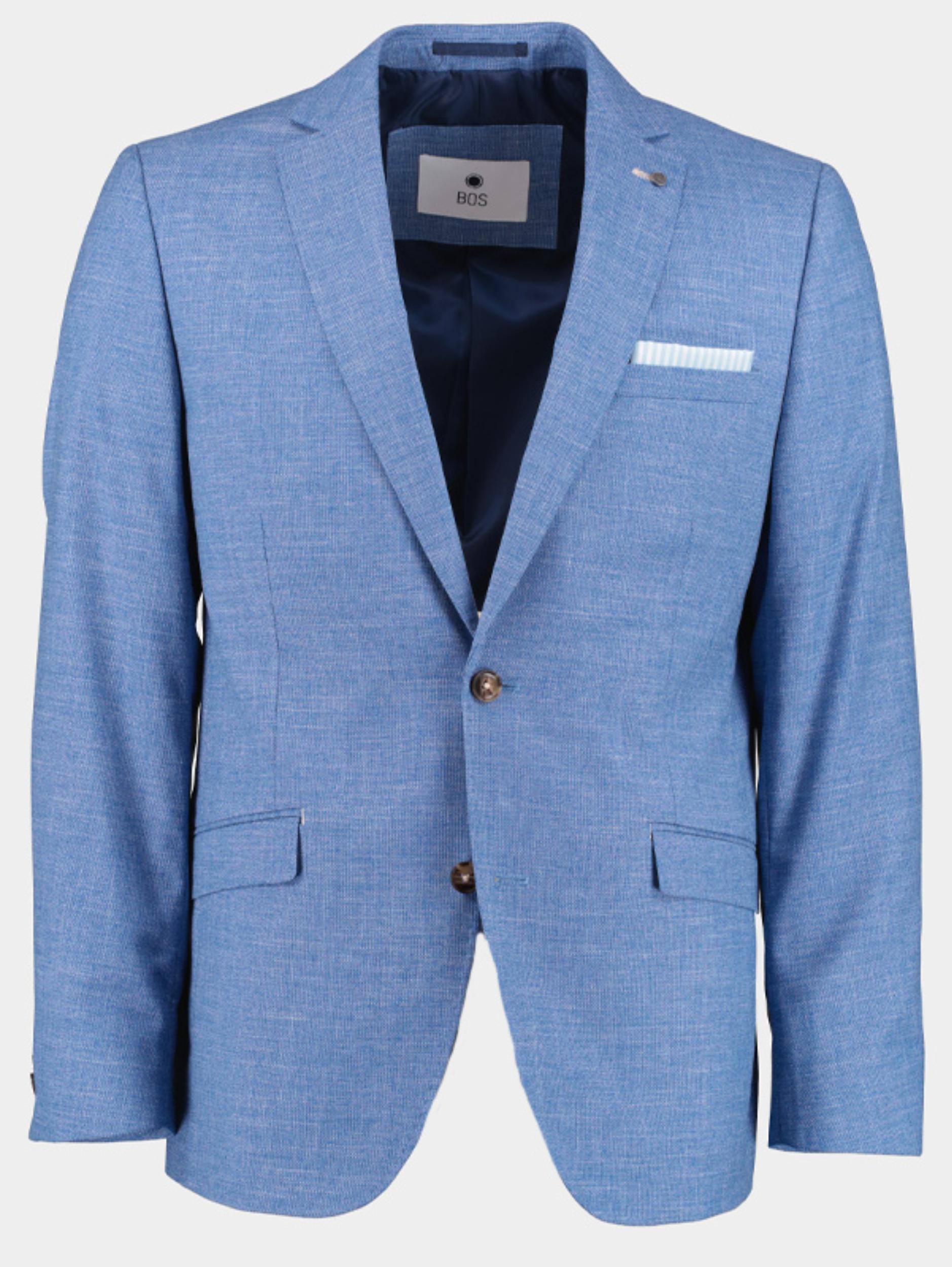 Bos Bright Blue Colbert d7,5 grou jacket 241037gr72bo/210 light blue