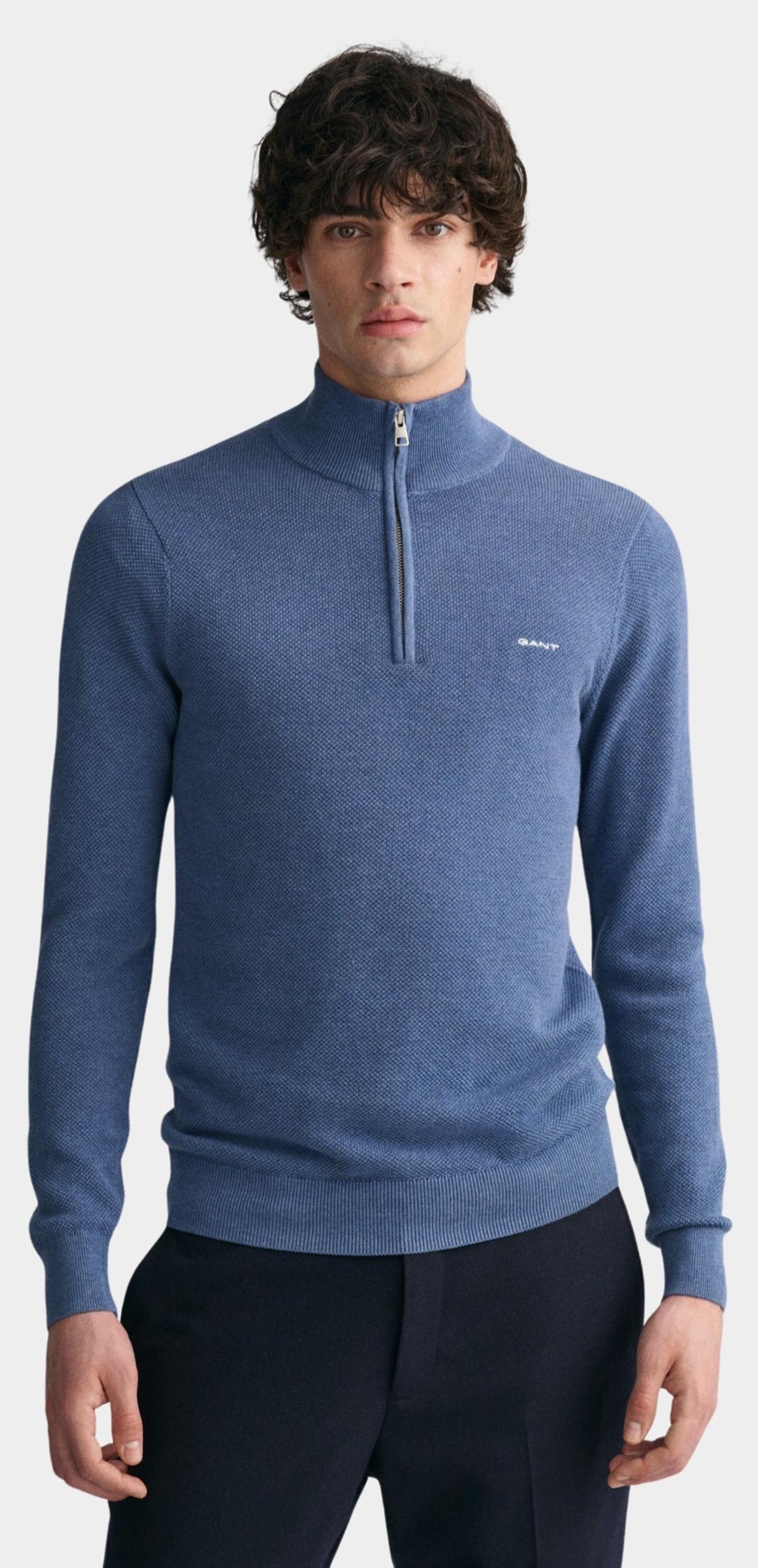 Gant Pullover cotton pique halfzip 8040523/906