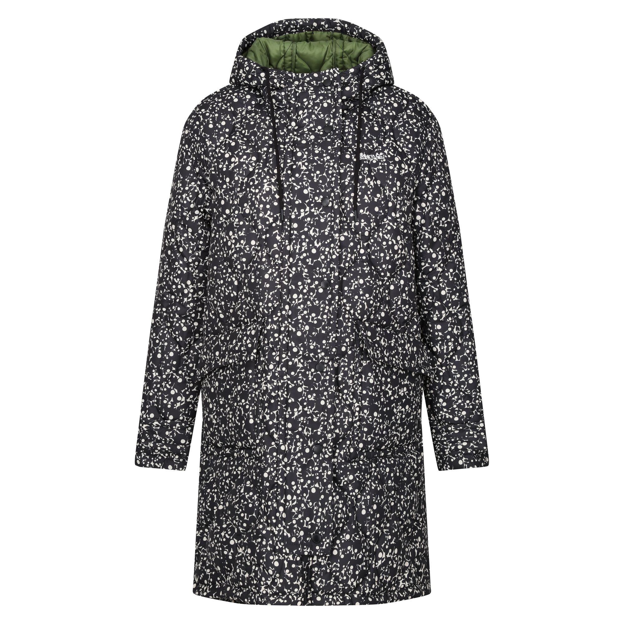 Regatta Dames orla kiely midi gewatteerd jack met all-over print