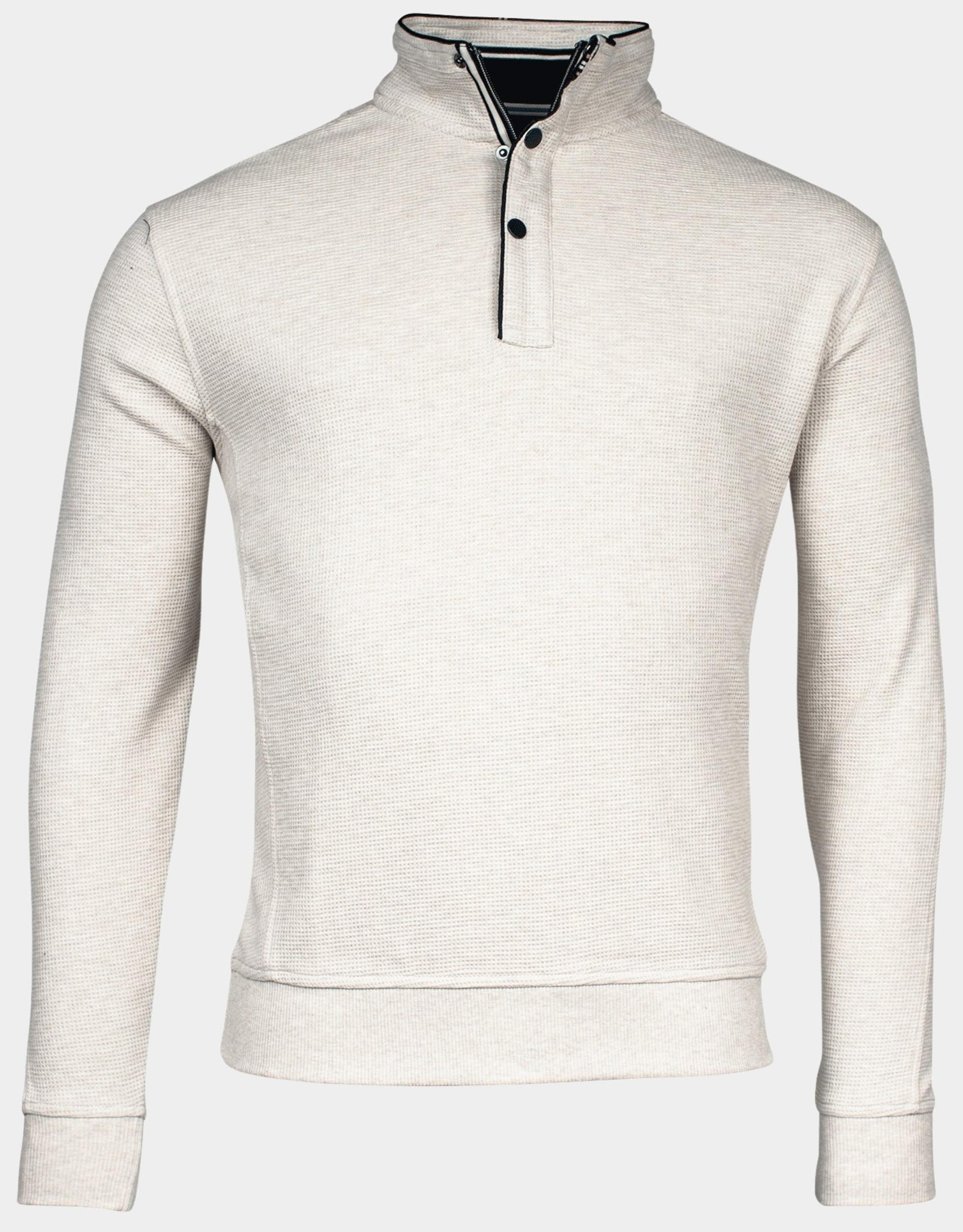 Afbeelding van Baileys Sweater sweat cardigan 1/2 zip all ove 413141/115