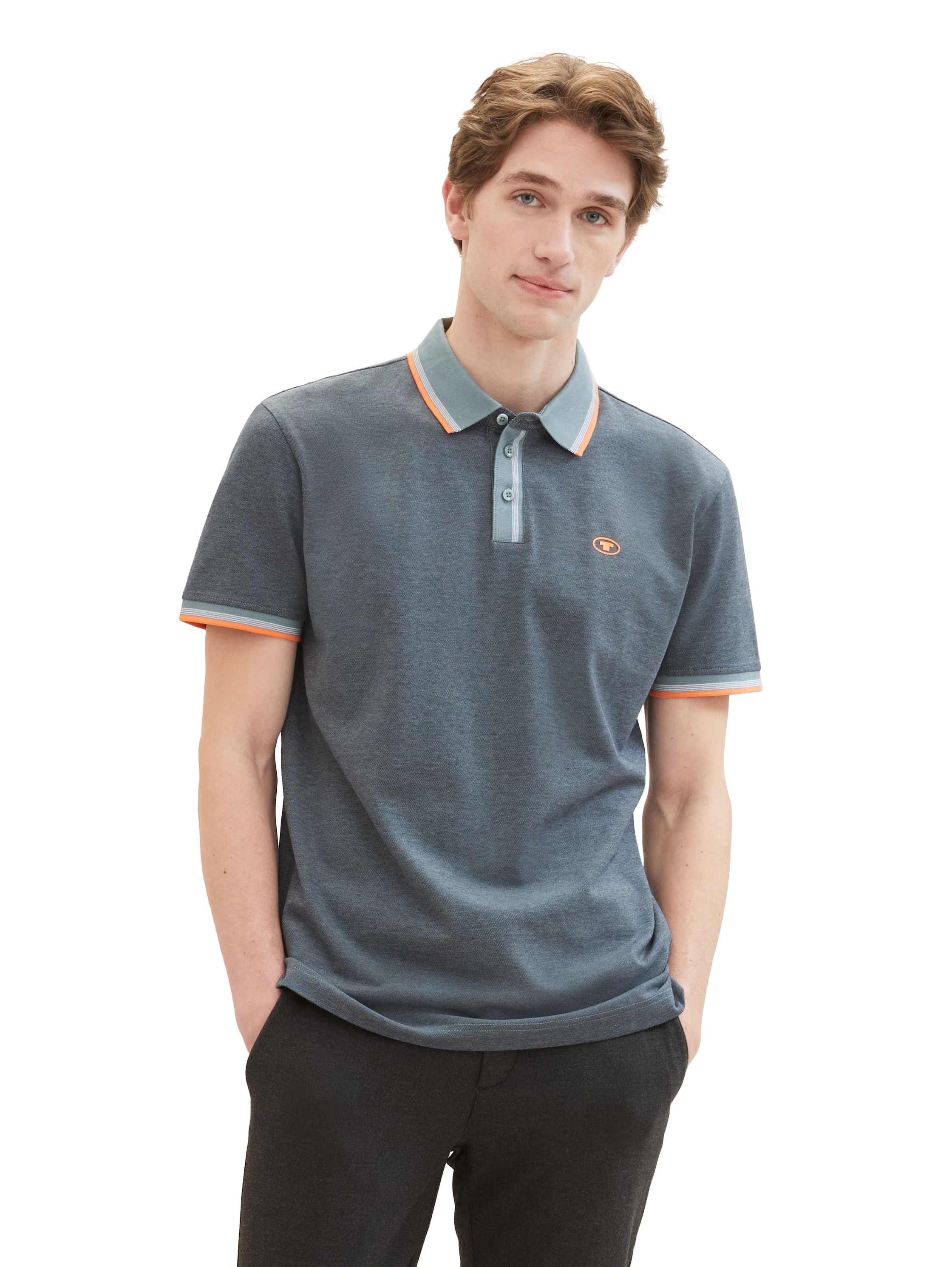 Afbeelding van Tom Tailor Polo with detailed colla