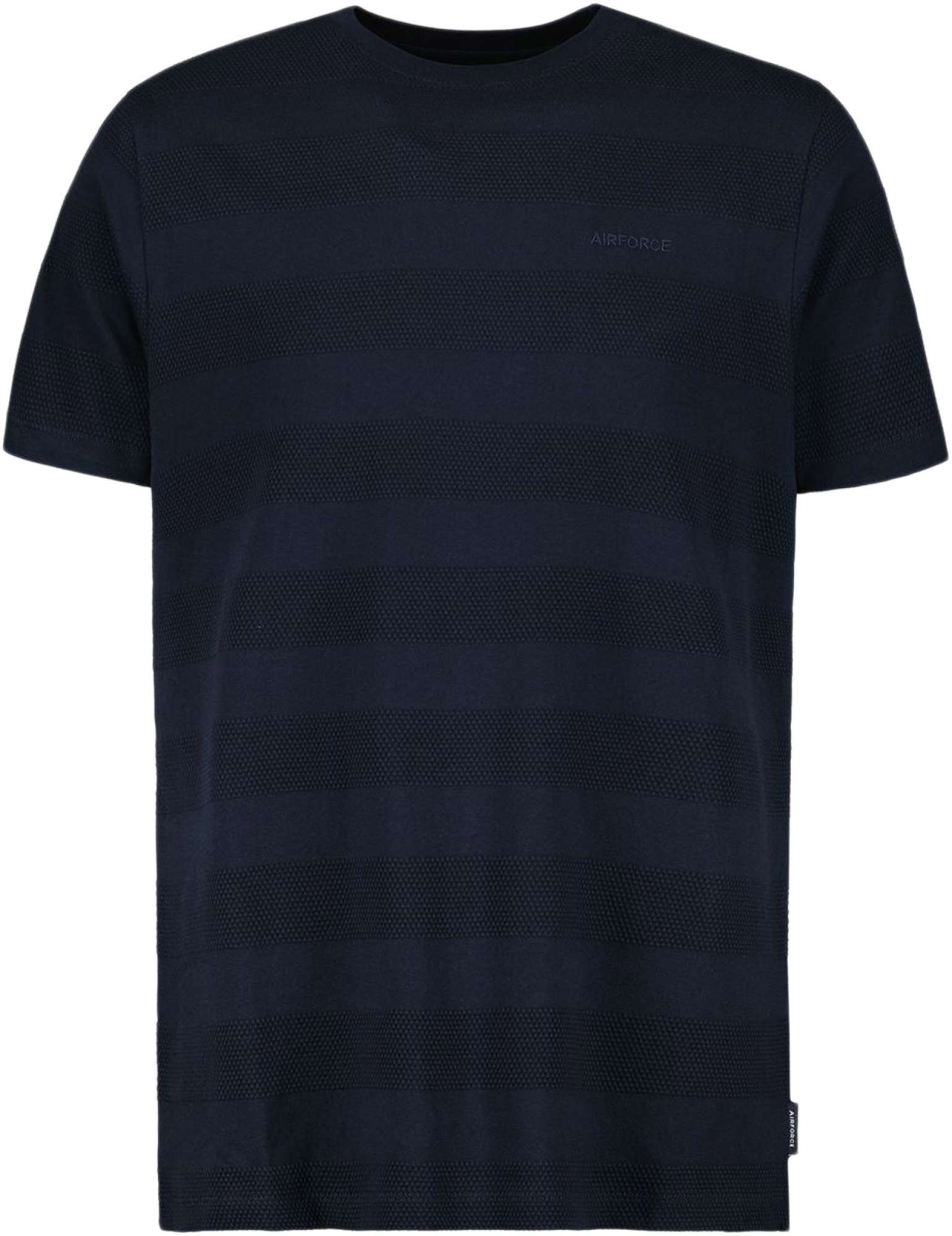 Afbeelding van Airforce T-shirt striped mix dark navy blue
