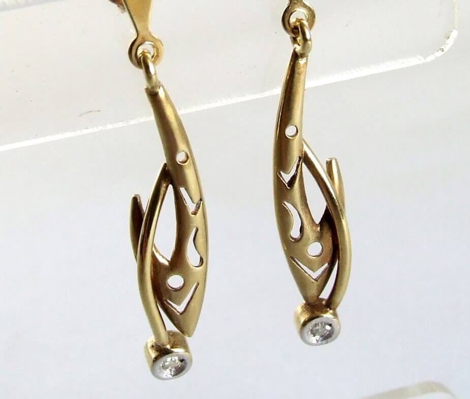 Afbeelding van Christian Gouden oorbellen met zirkonia