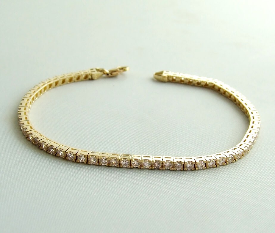 Afbeelding van Christian Gouden armband met zirkonia