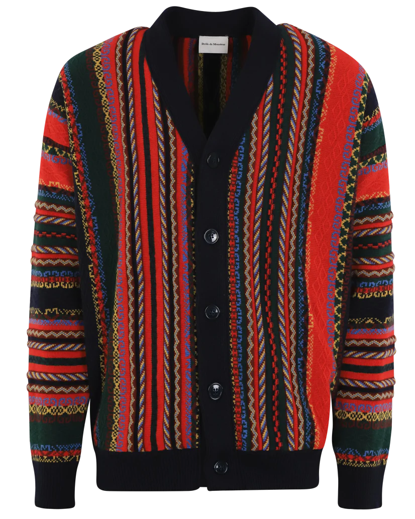 Drole De Monsieur Heren le cardigan 90