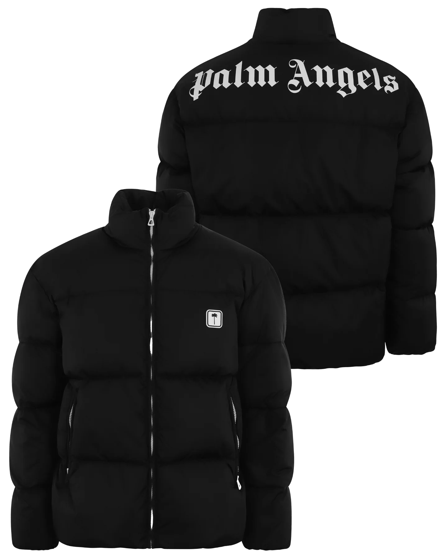 Afbeelding van Palm Angels Heren logo down jacket