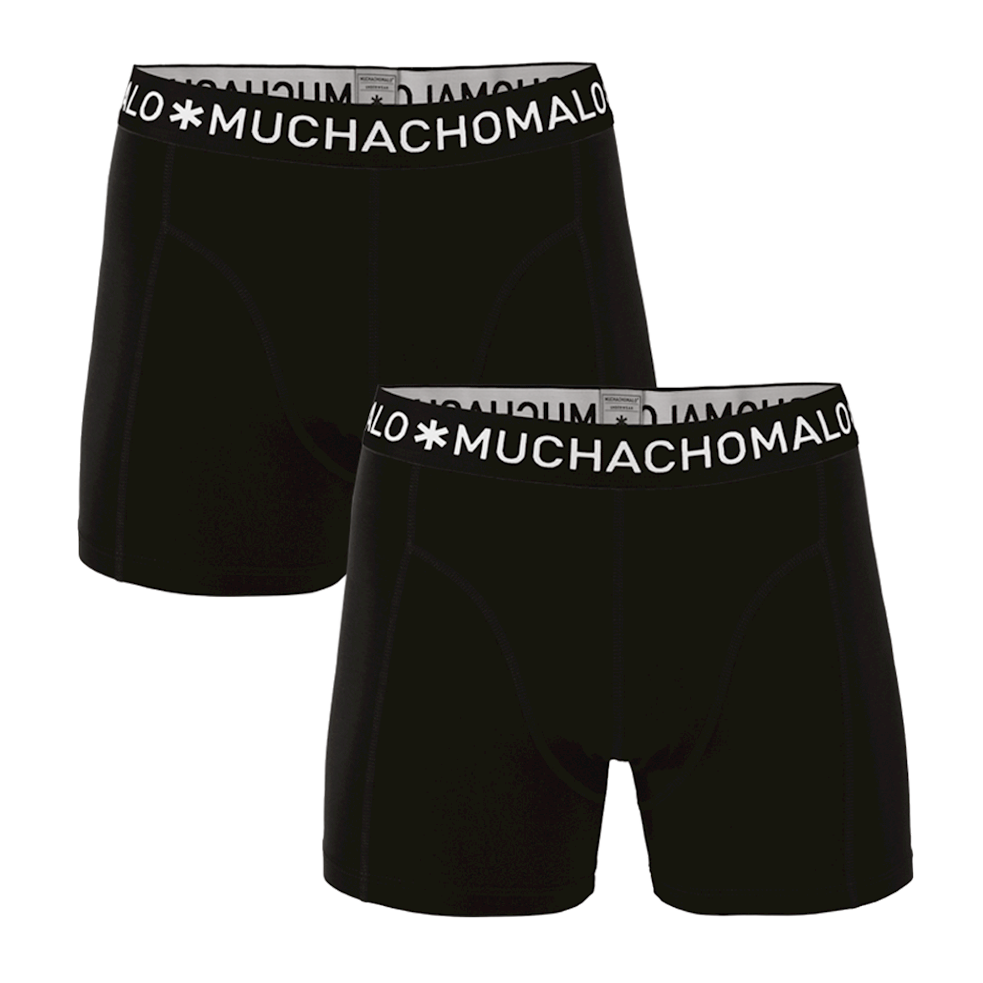 Afbeelding van Muchachomalo Jongens 2-pack boxershorts effen