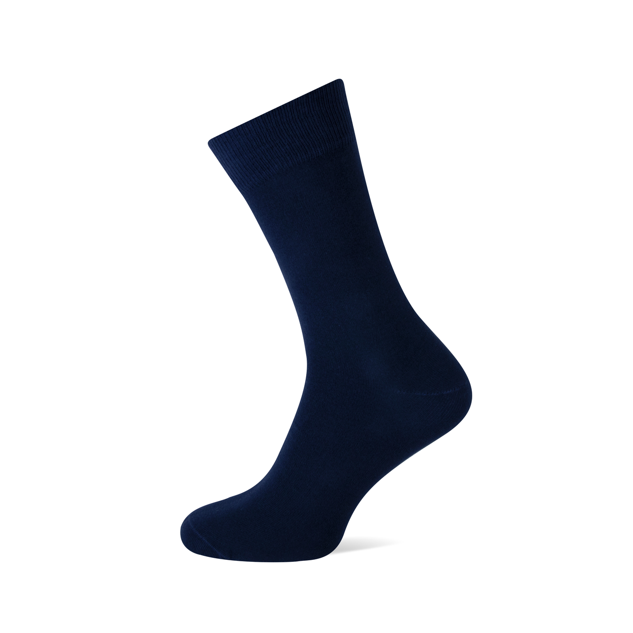 Afbeelding van Basset 6 pack sokken heren naadloos marine