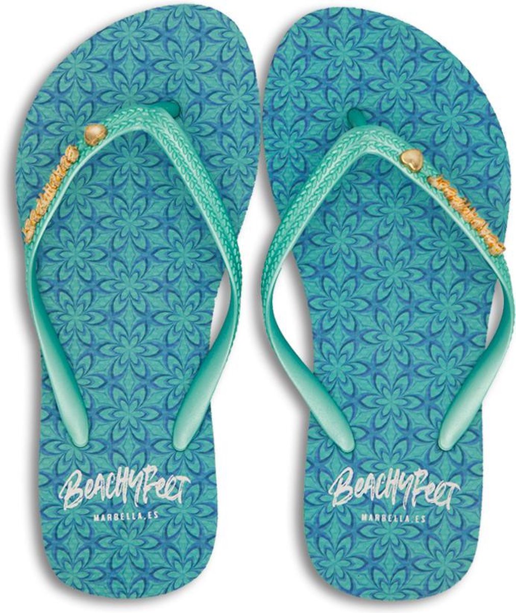 Beachyfeet Teenslipper dames - larimar