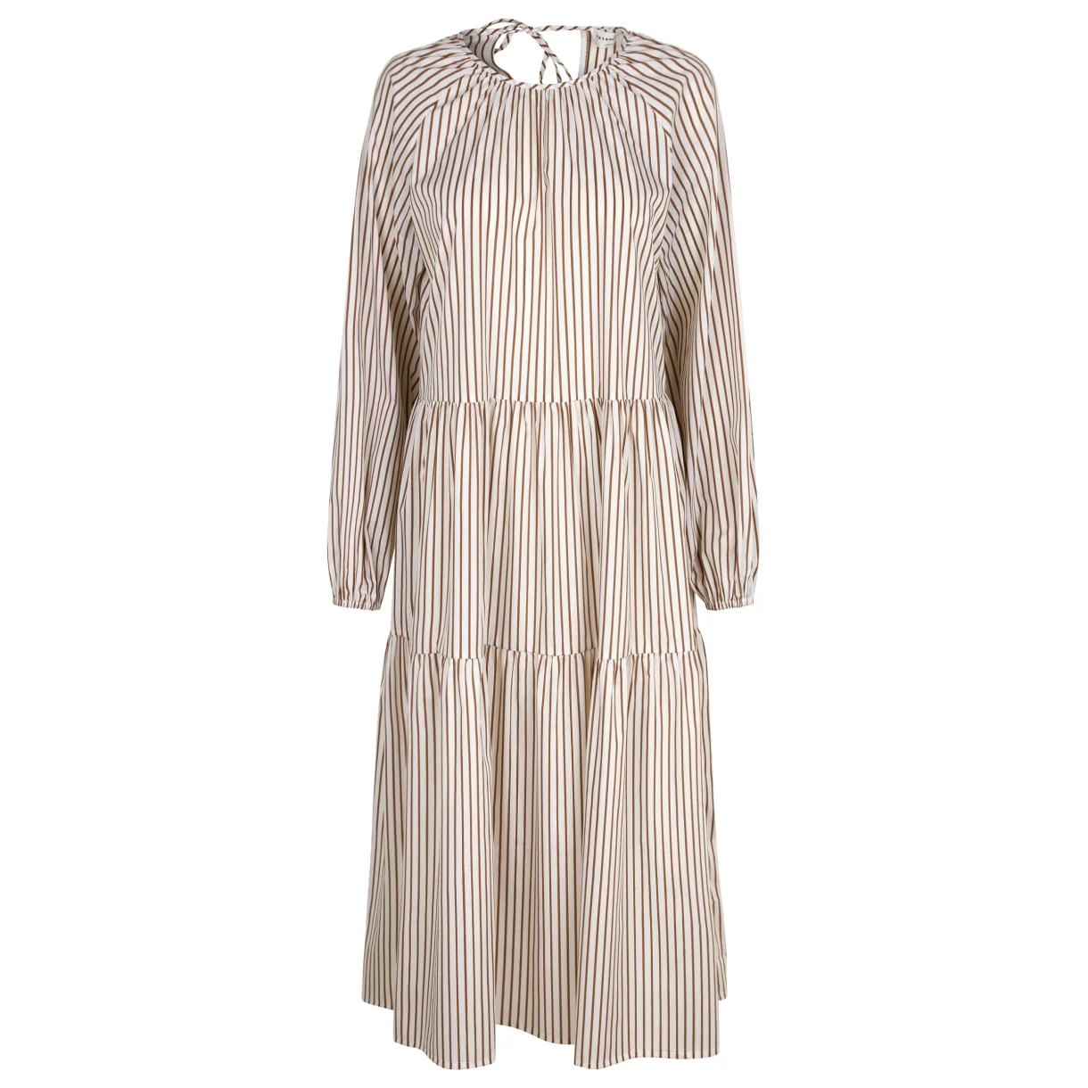 Rosemunde Dress portobello stripe zand