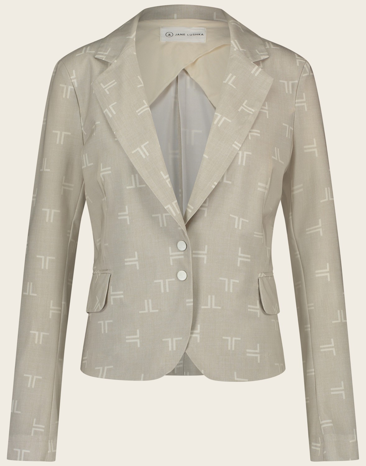 Afbeelding van Jane Lushka Ujl1222790n blazer atina technical jersey sand