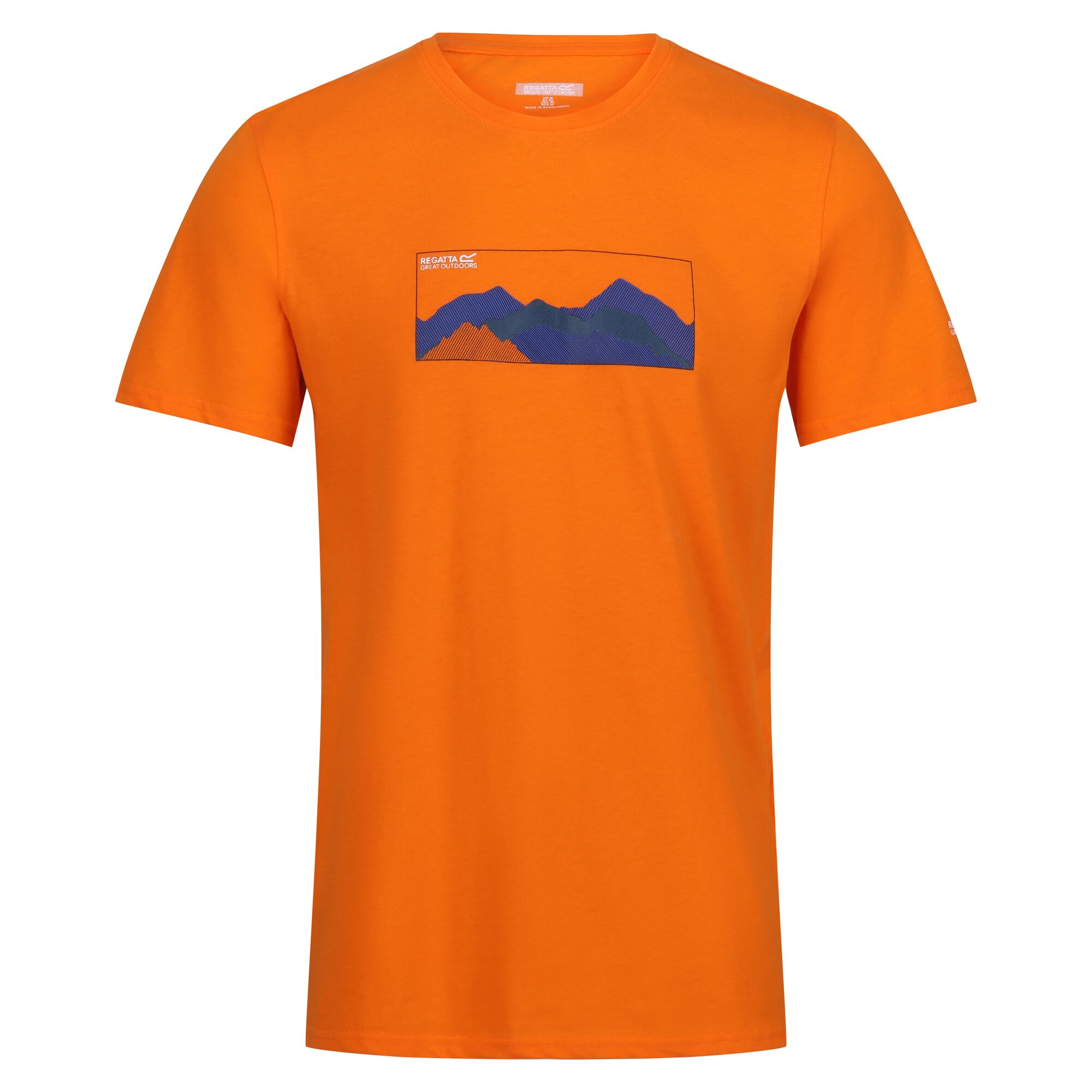 Afbeelding van Regatta Heren breezed iv mountain t-shirt