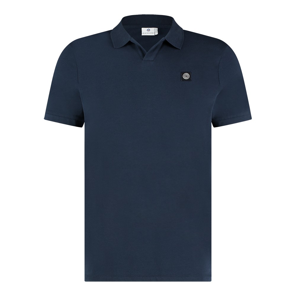 Afbeelding van Blue Industry Luxe basic v-hals polo