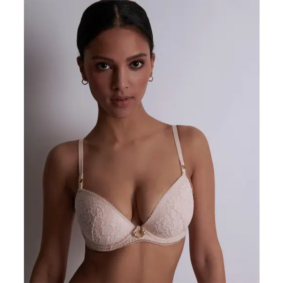 Aubade Iillusion fauve push-up bh van kant